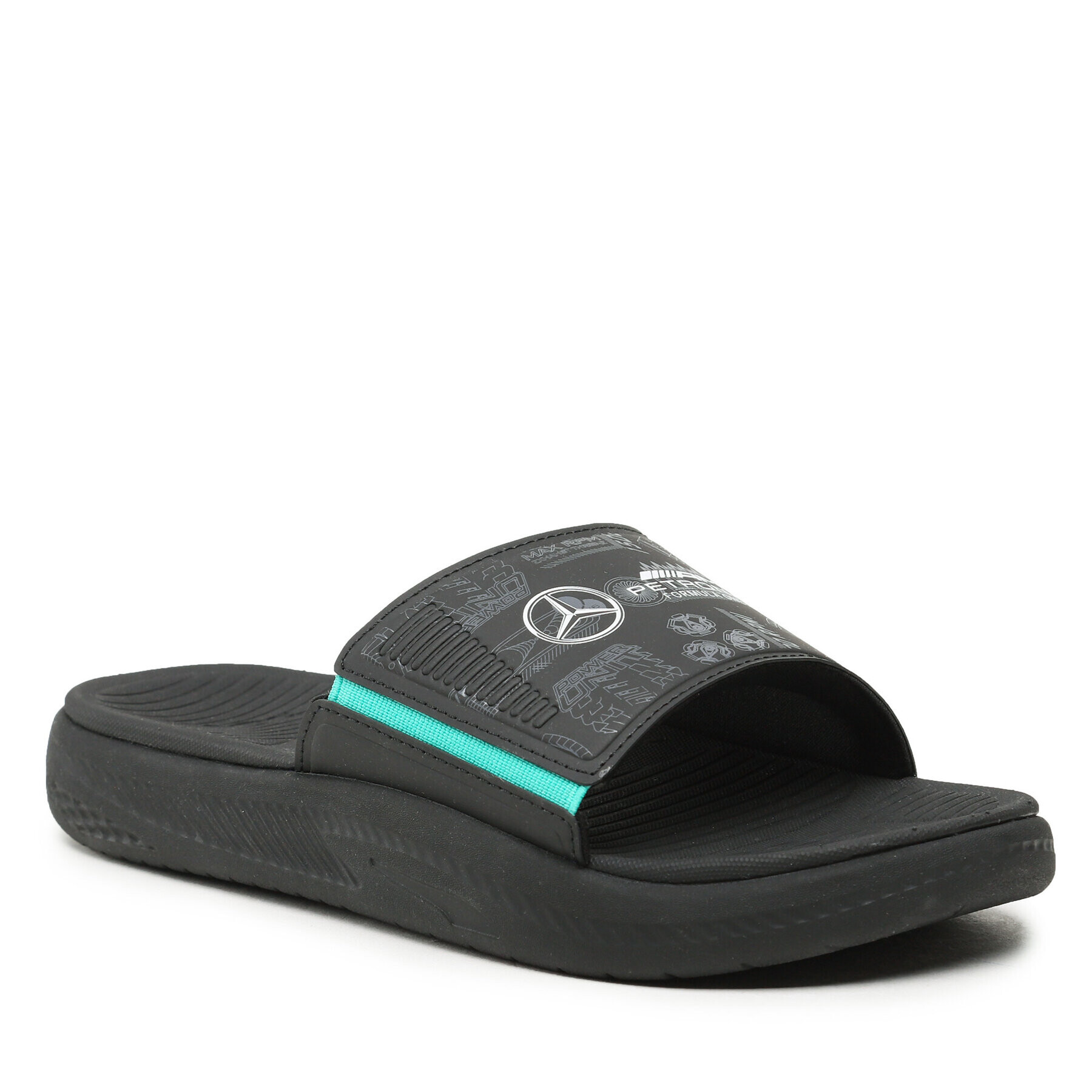 Puma Papucs Mapf1 Softride Slide 30769601 Fekete - Pepit.hu