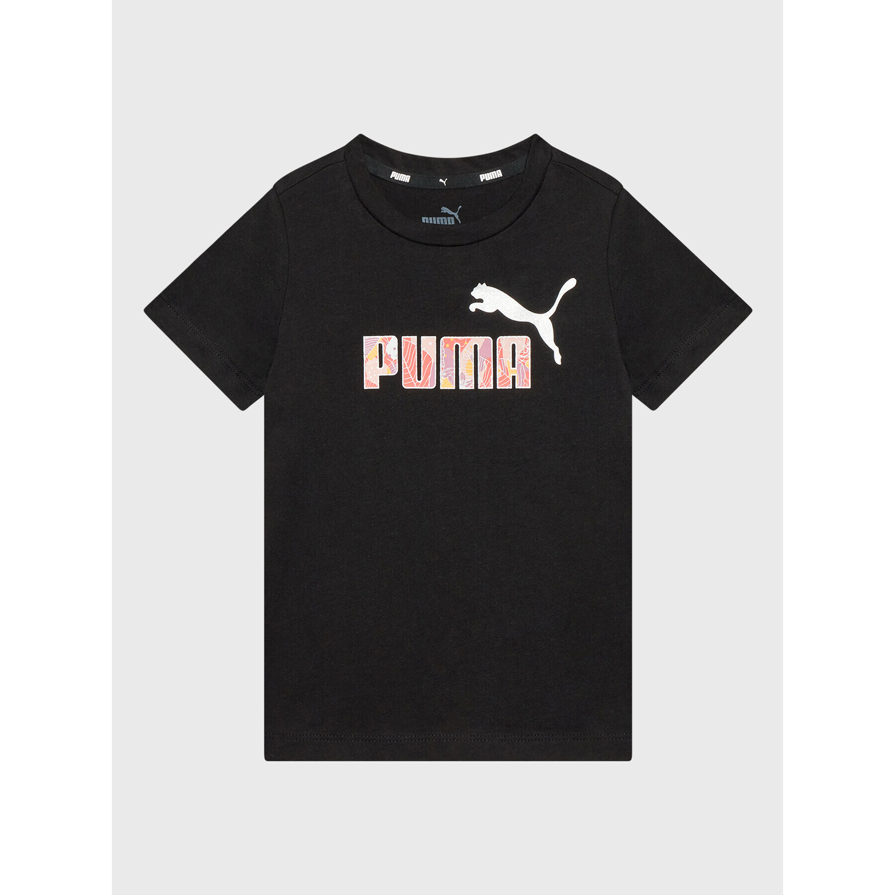 Puma Póló Bloom Logo 670311 Fekete Regular Fit - Pepit.hu