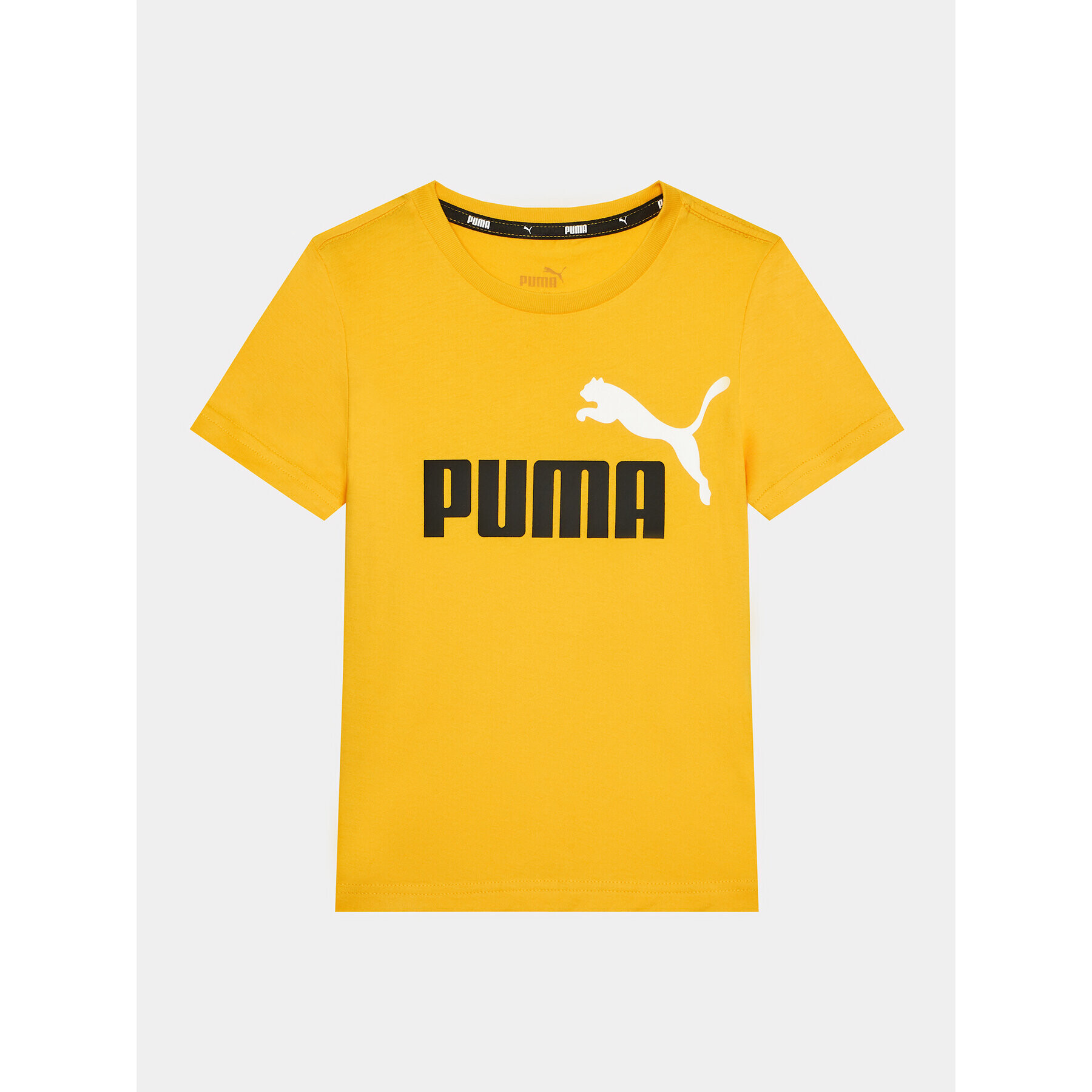 Puma Póló Ess+ 2 Col Logo 586985 Sárga Regular Fit - Pepit.hu