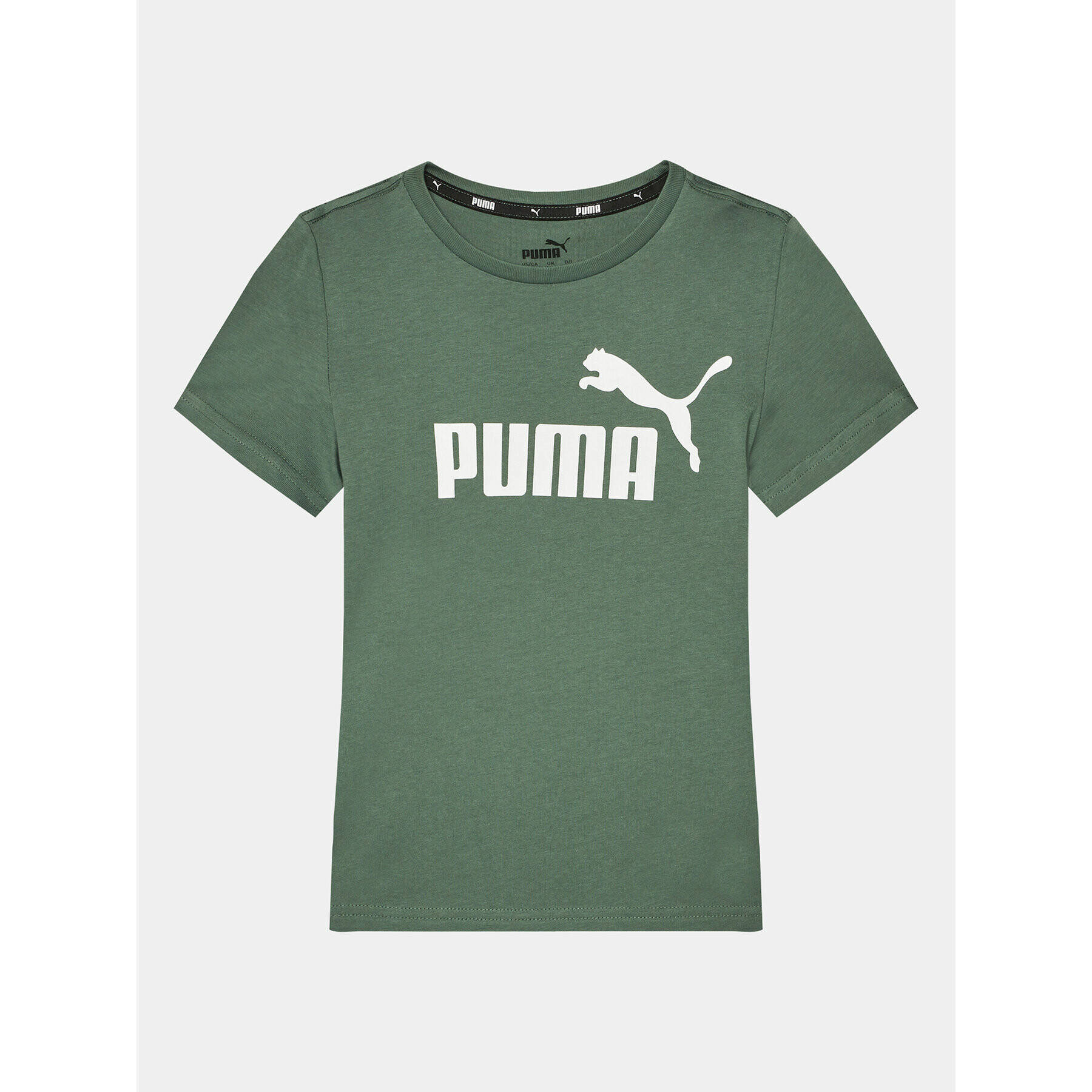 Puma Póló Ess Logo 586960 Zöld Regular Fit - Pepit.hu