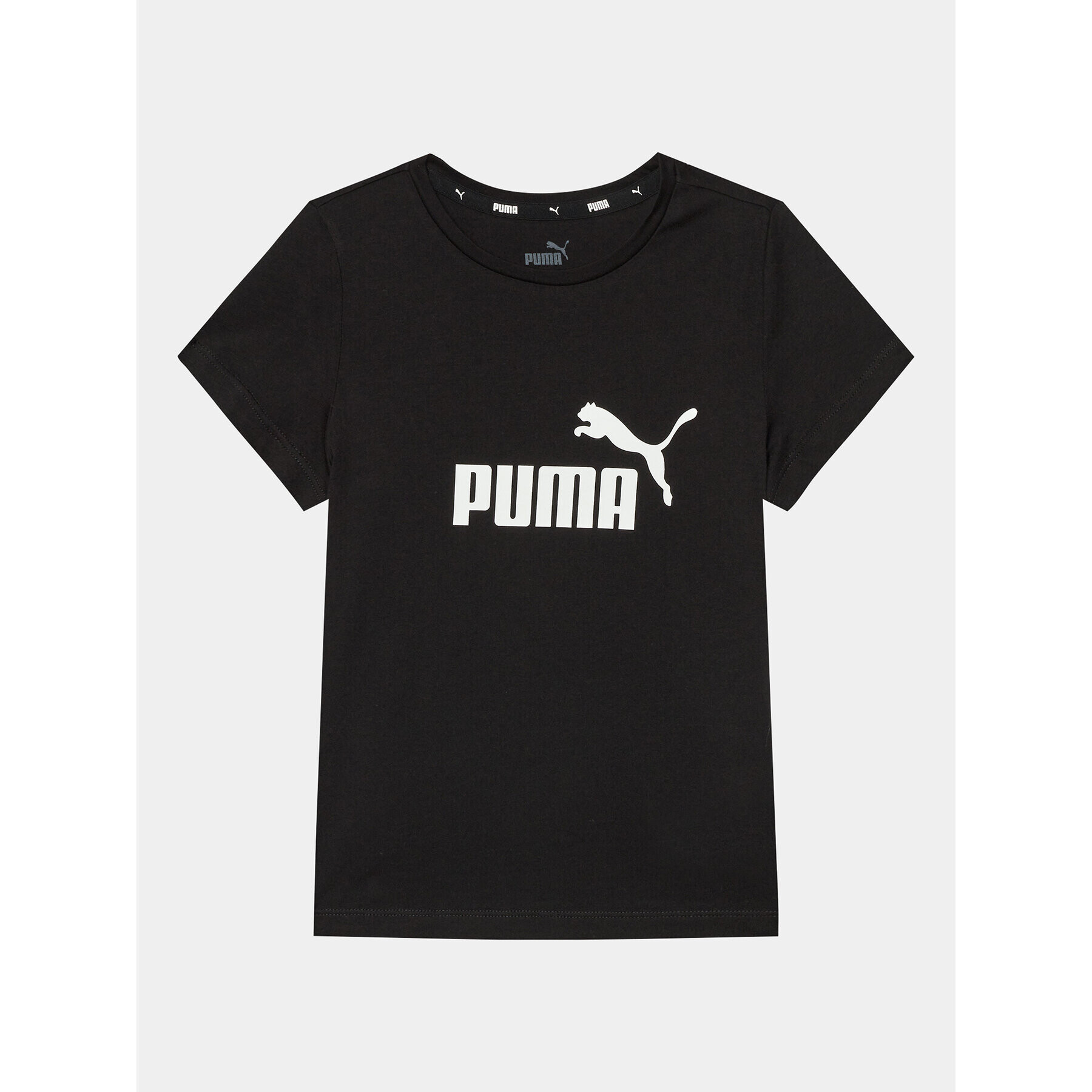 Puma Póló Ess Logo 587029 Fekete Regular Fit - Pepit.hu