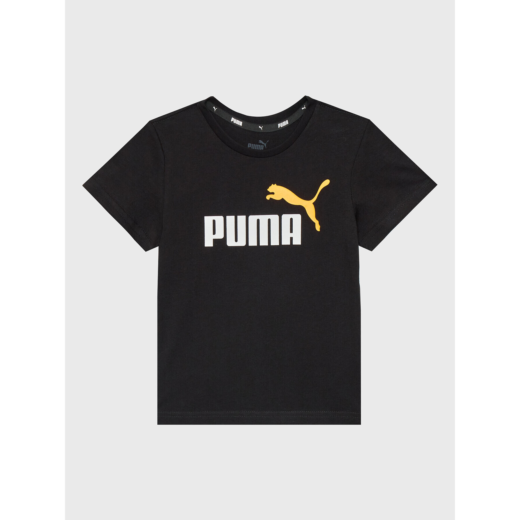 Puma Póló Essentials+ Col Logo 586985 Fekete Regular Fit - Pepit.hu