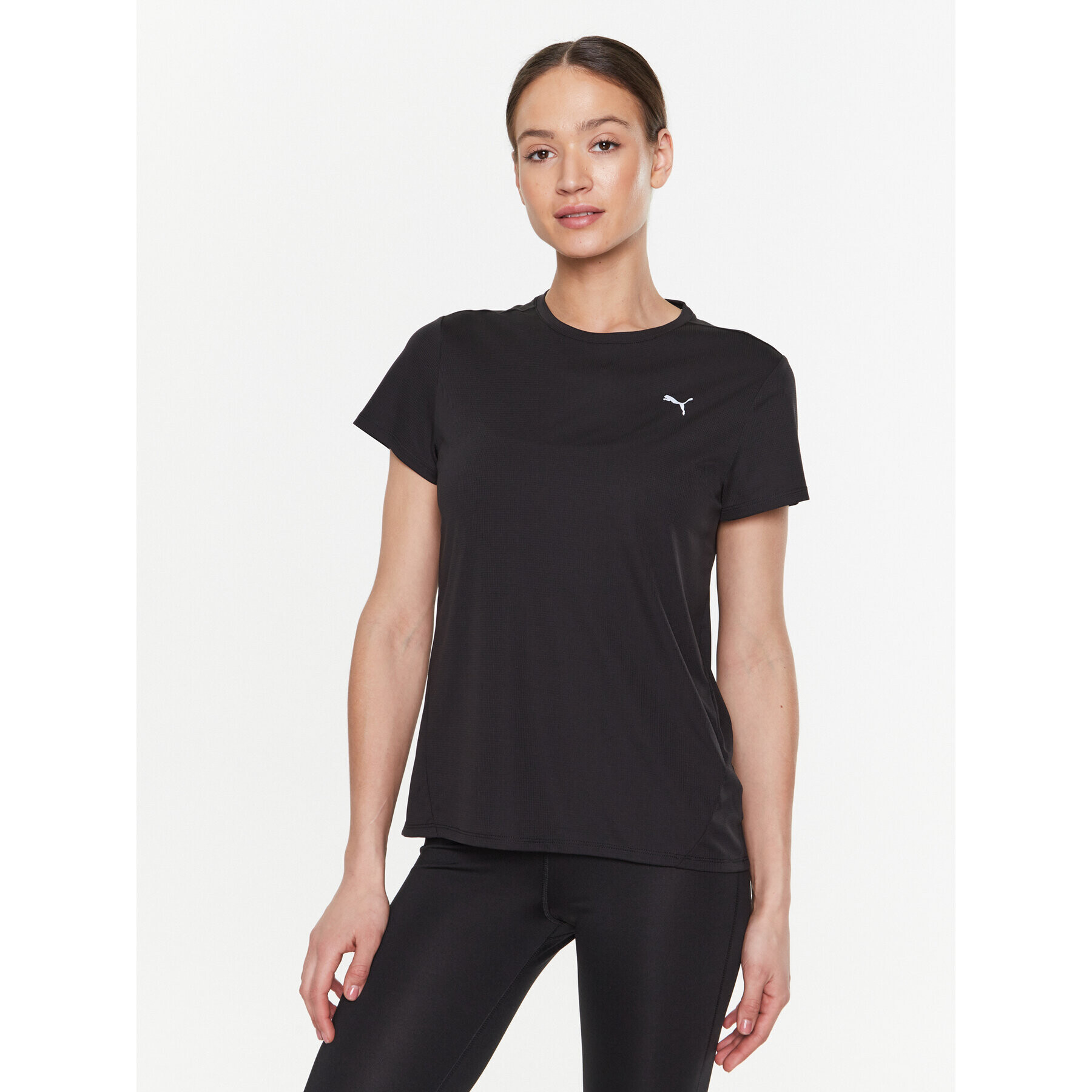 Puma Póló Run Favorite Ss Tee 523166 Fekete Regular Fit - Pepit.hu