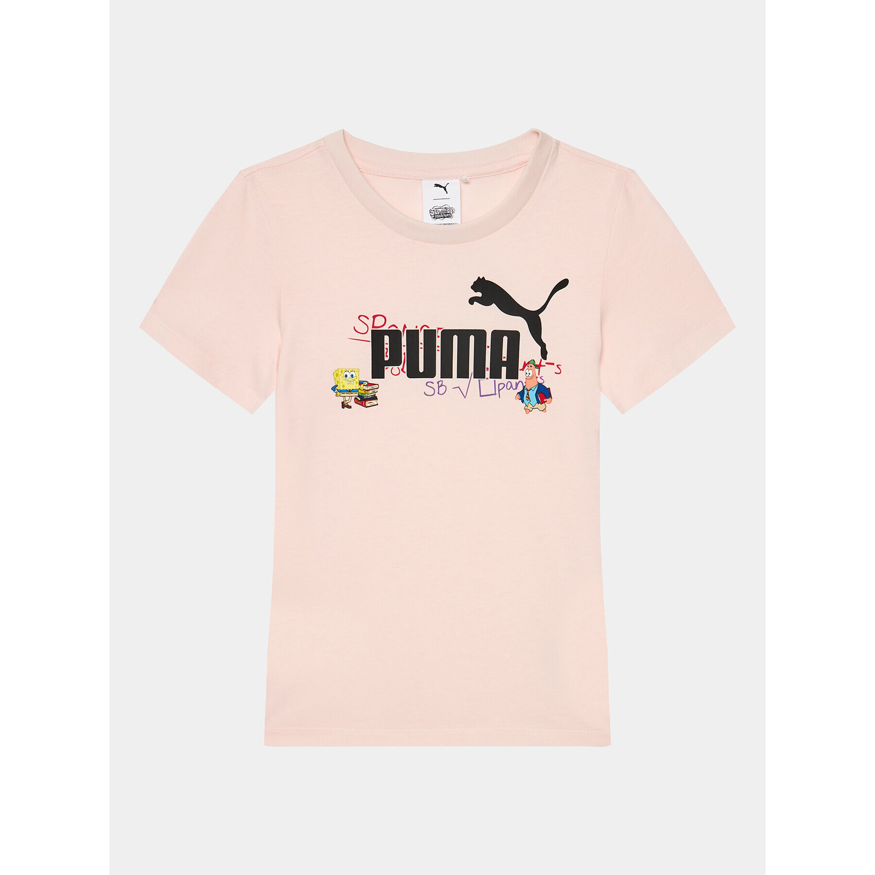 Puma Póló X Spongebob 622212 Rózsaszín Regular Fit - Pepit.hu