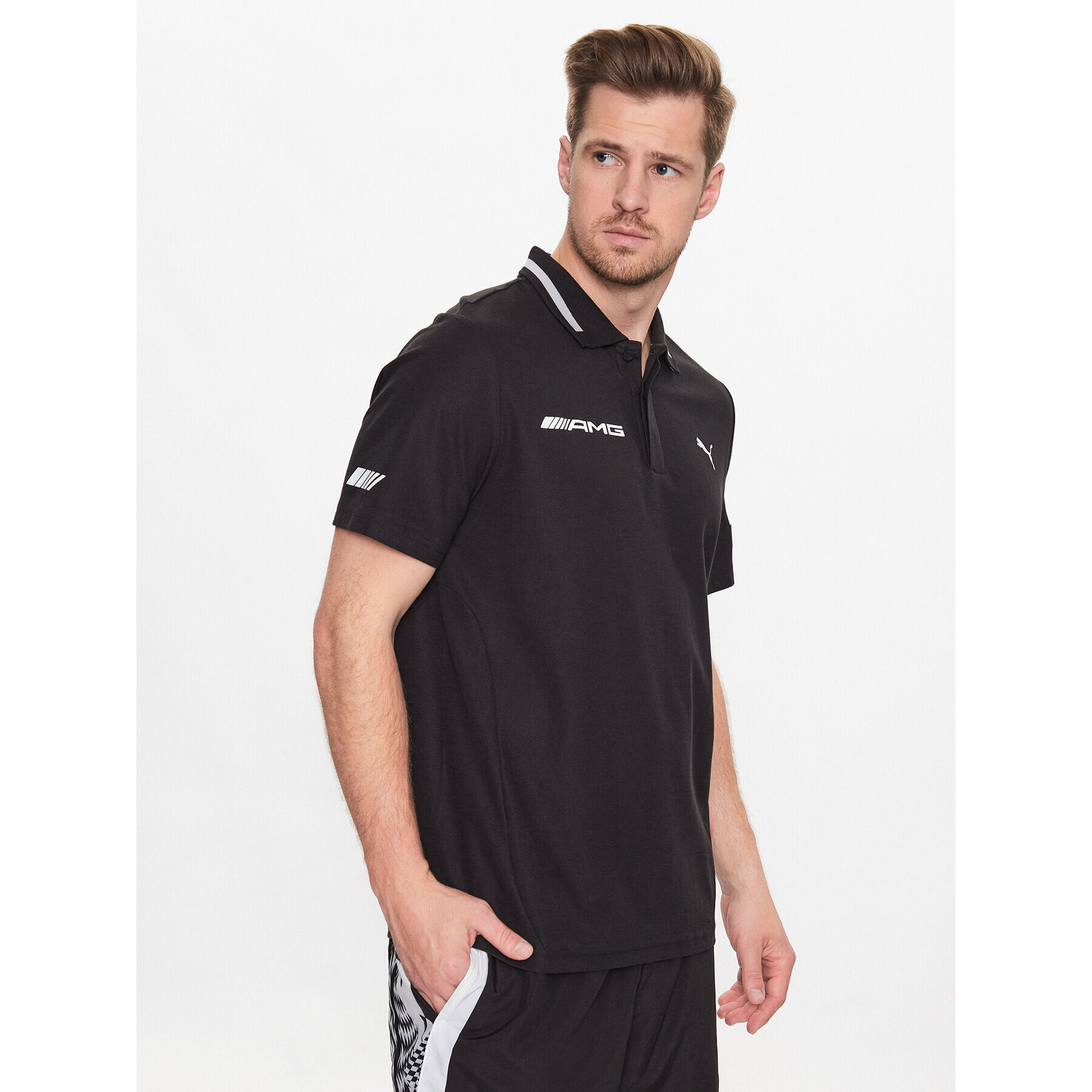 Puma Pólóing Mercedes-Amg Petronas 538477 Fekete Regular Fit - Pepit.hu