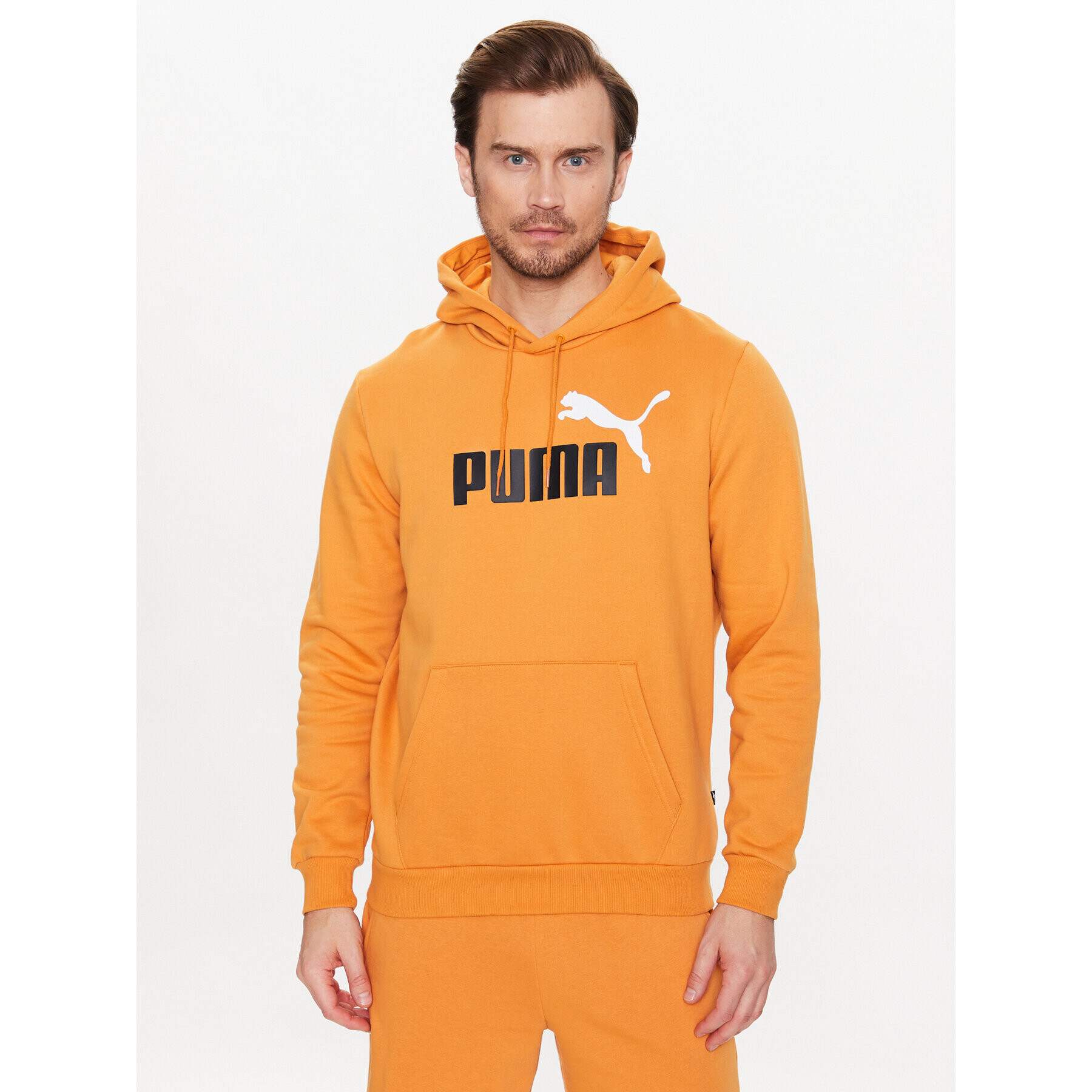 Puma Pulóver Ess 586764 Narancssárga Regular Fit - Pepit.hu