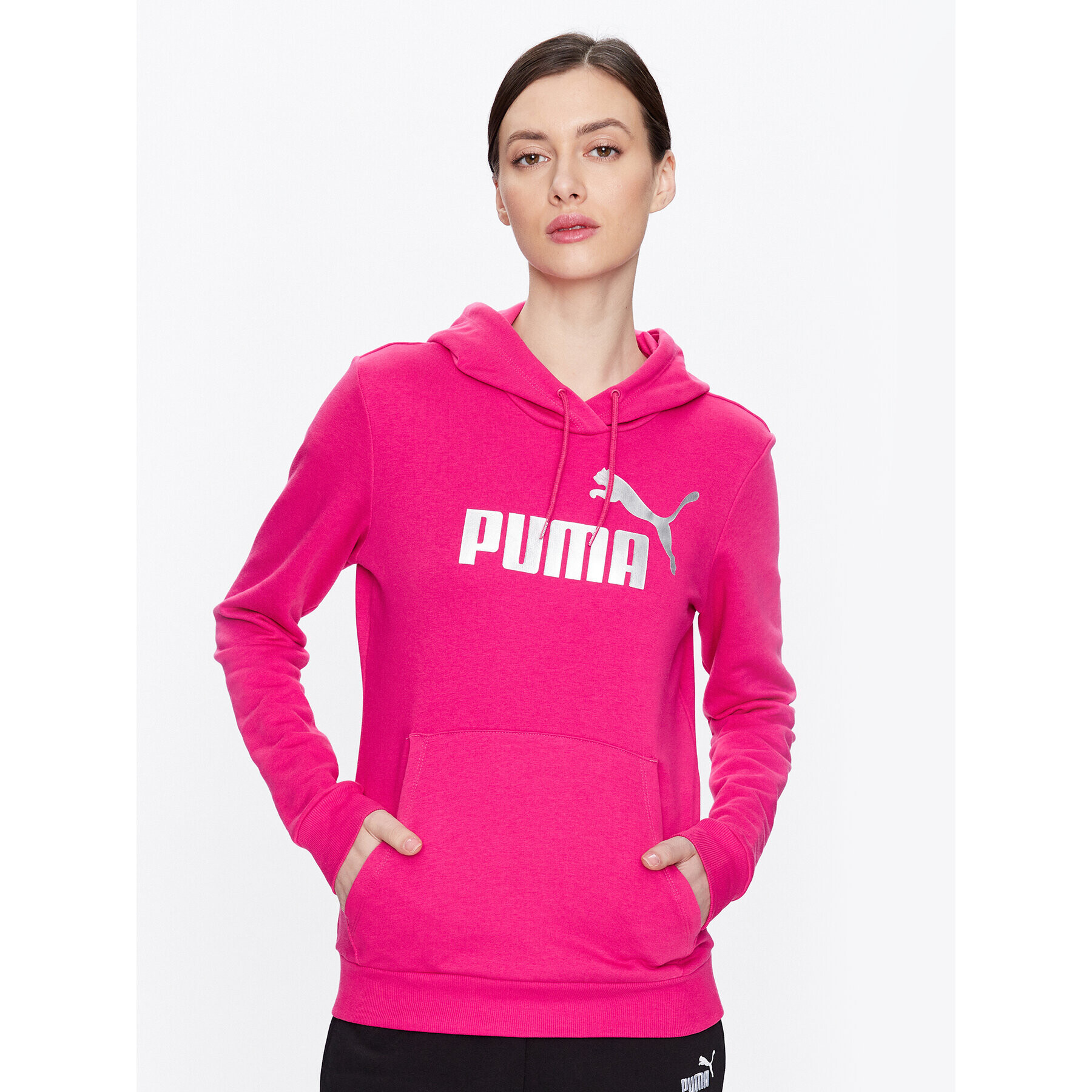 Puma Pulóver Ess 849096 Rózsaszín Regular Fit - Pepit.hu