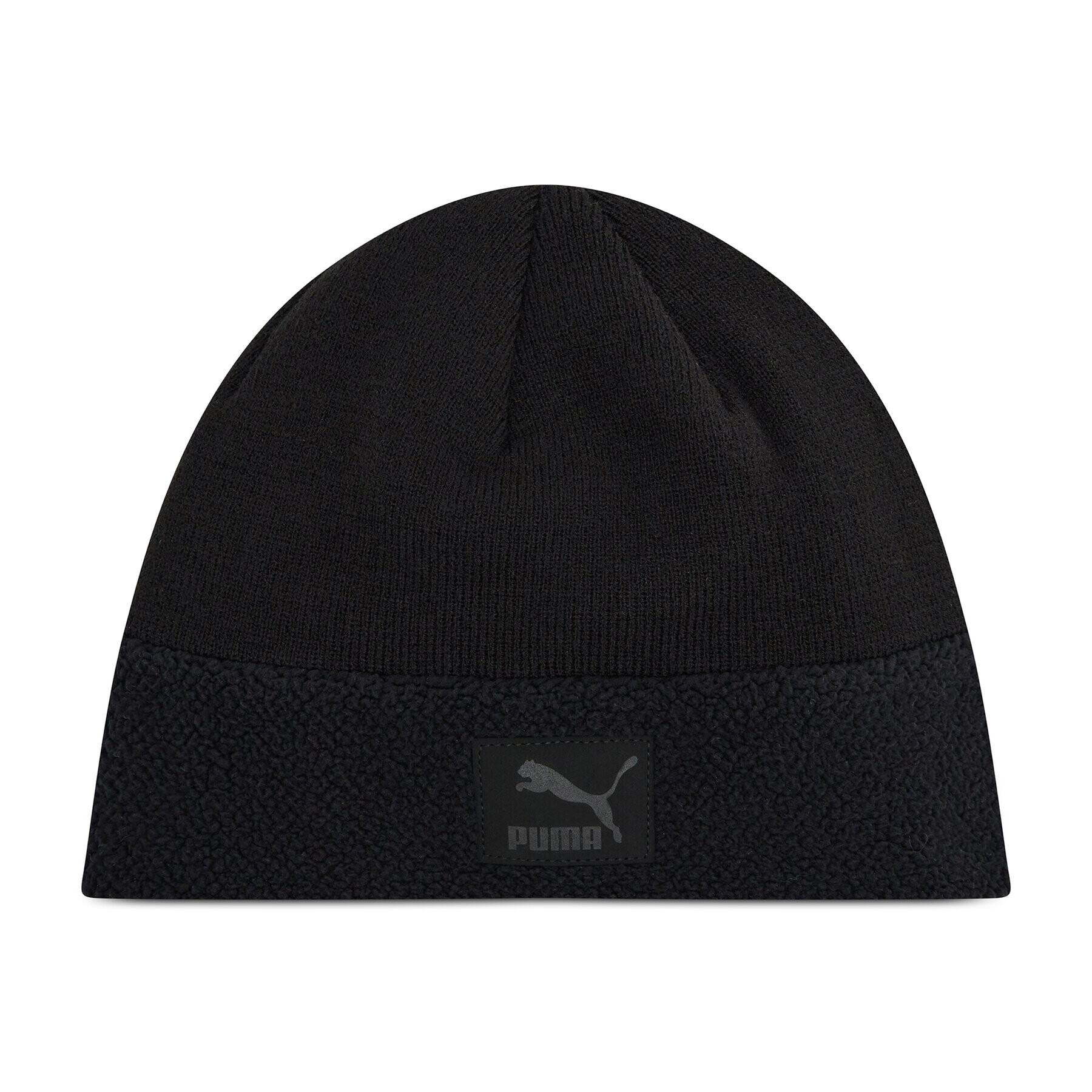 Puma Sapka Classic Cuff Sherpa Beanie 023448 01 Fekete - Pepit.hu