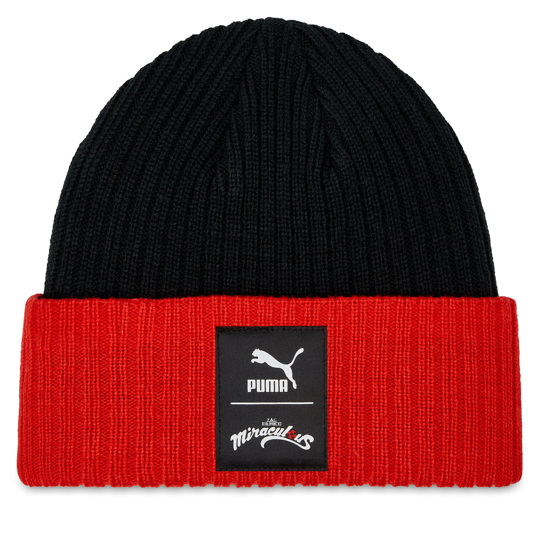 Puma Sapka x Miraculous Beanie 024796 01 Fekete - Pepit.hu