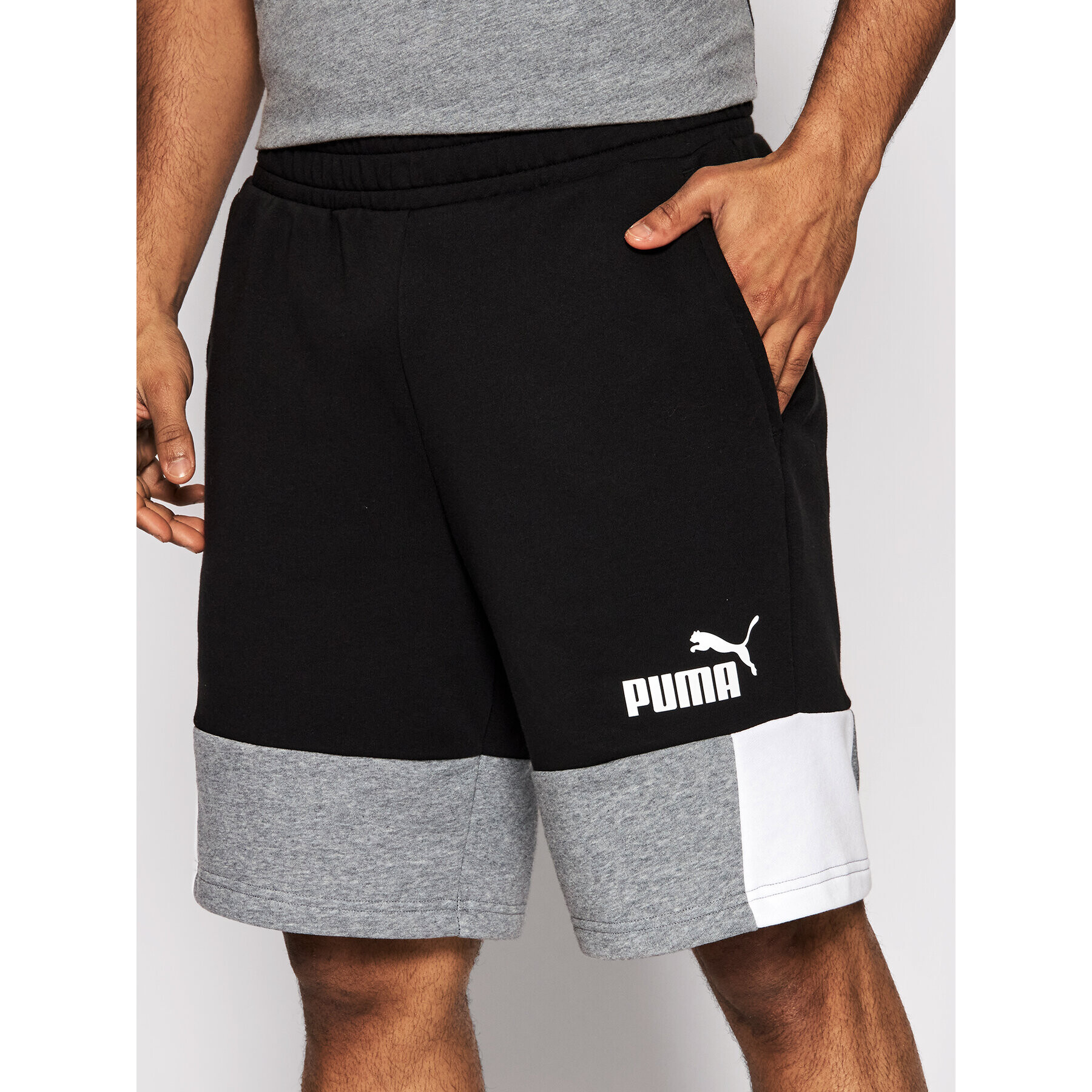 Puma Sport rövidnadrág Block 847429 Fekete Regular Fit - Pepit.hu