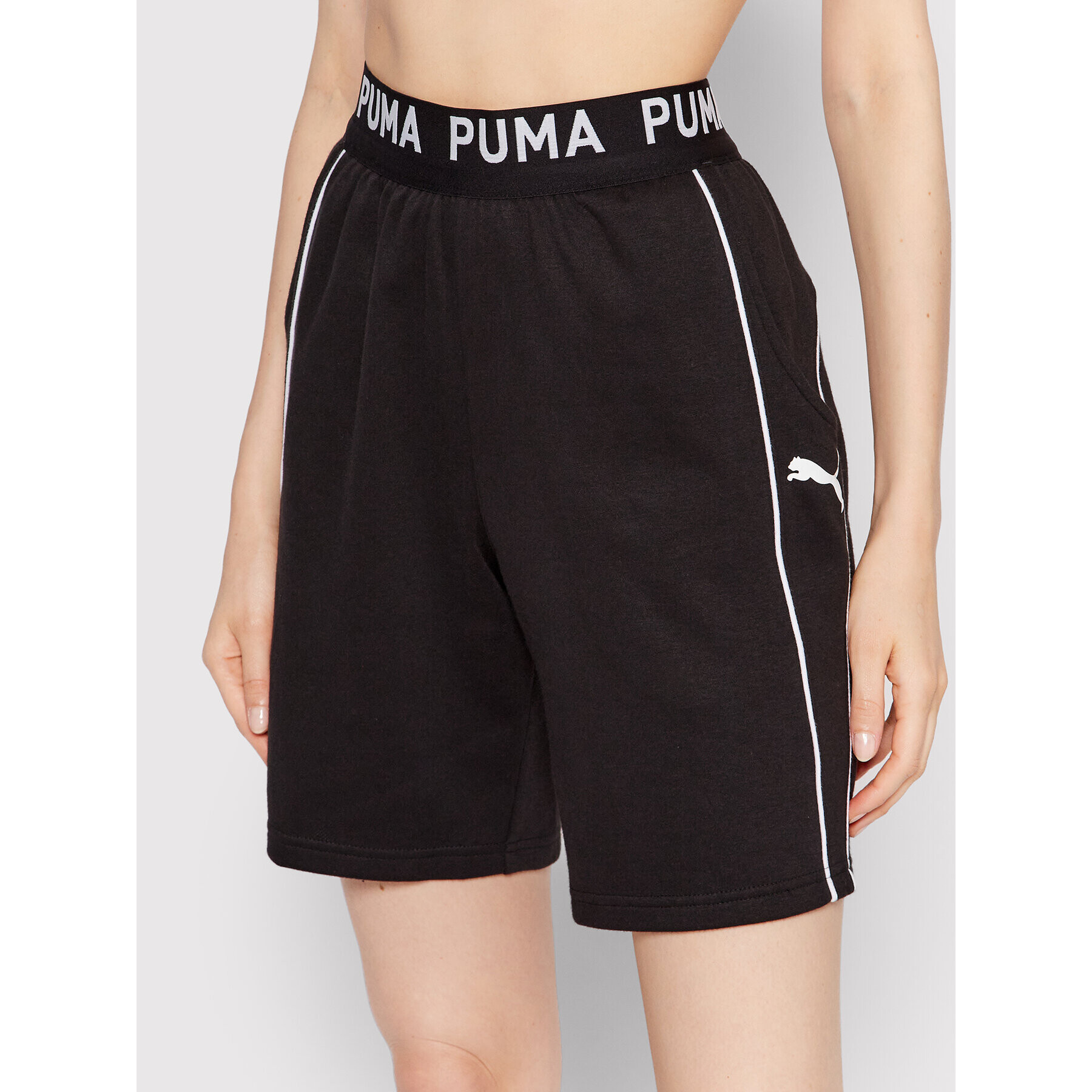 Puma Sport rövidnadrág Train Knit 8 521547 Fekete Regular Fit - Pepit.hu