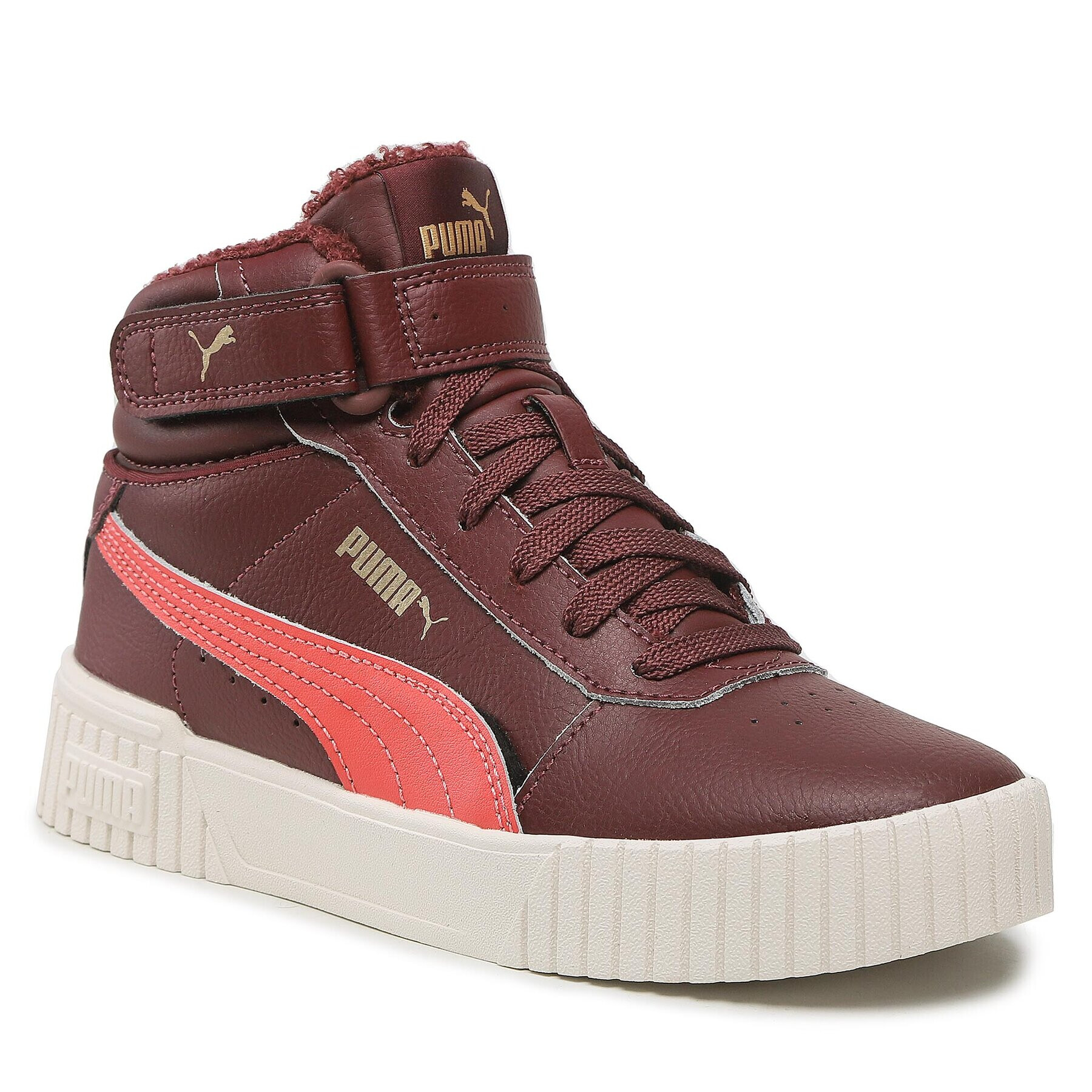 Puma Sportcipők Carina 2.0 Mid Wtr Jr 387380 02 Bordó - Pepit.hu