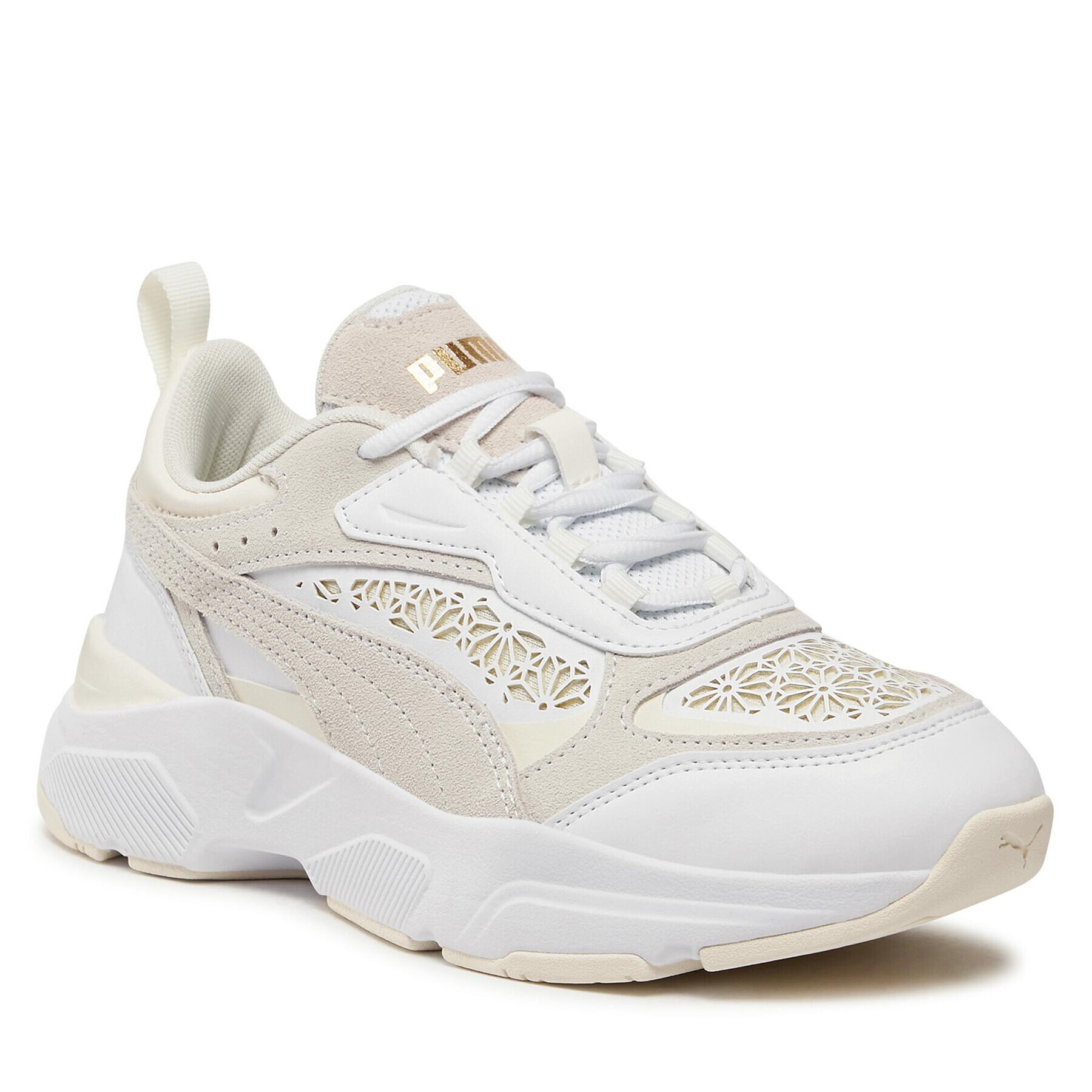 Puma Sportcipő Cassia Laser Cut 38929801 Fehér - Pepit.hu