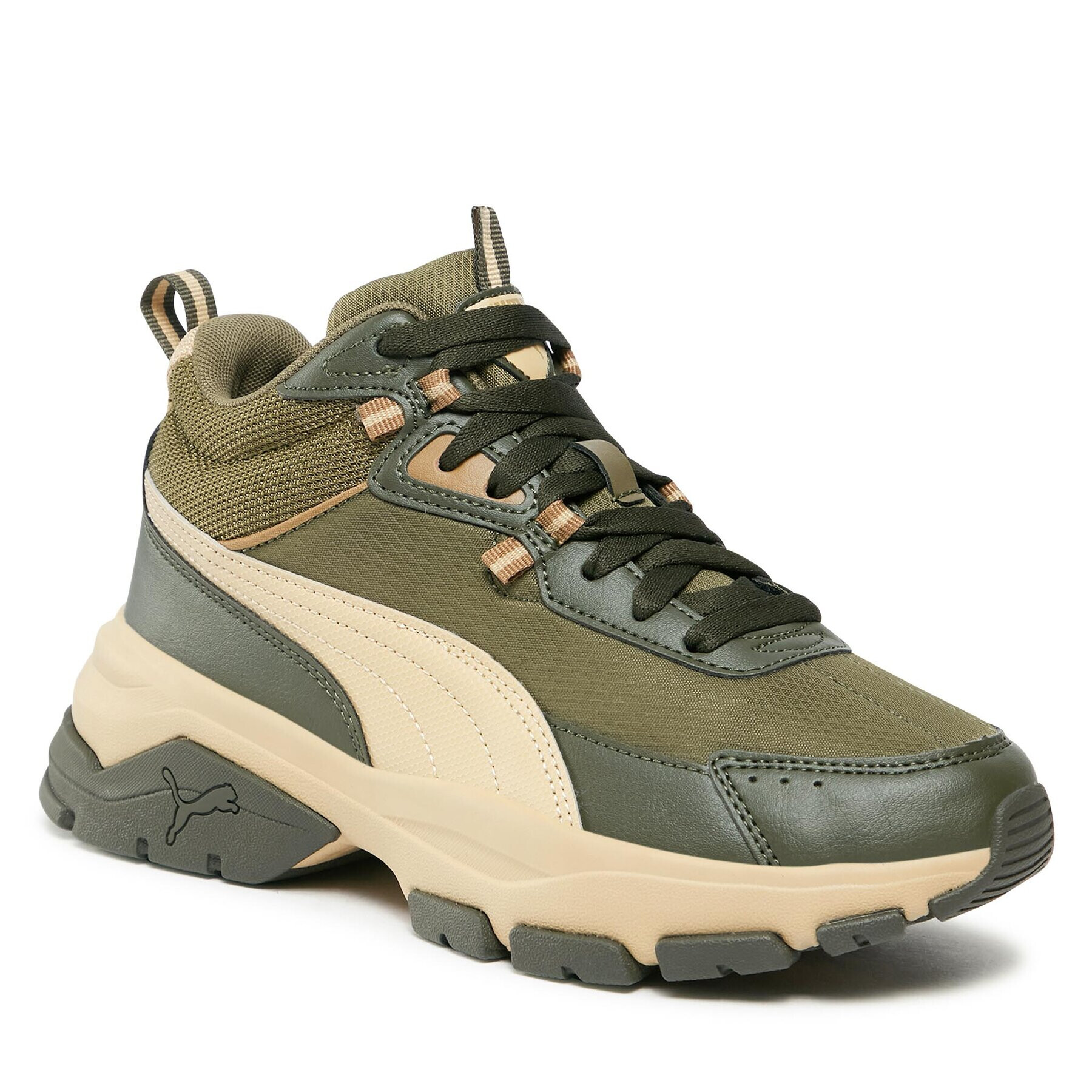 Puma Sportcipő Cassia Via Mid 391309 07 Khaki - Pepit.hu