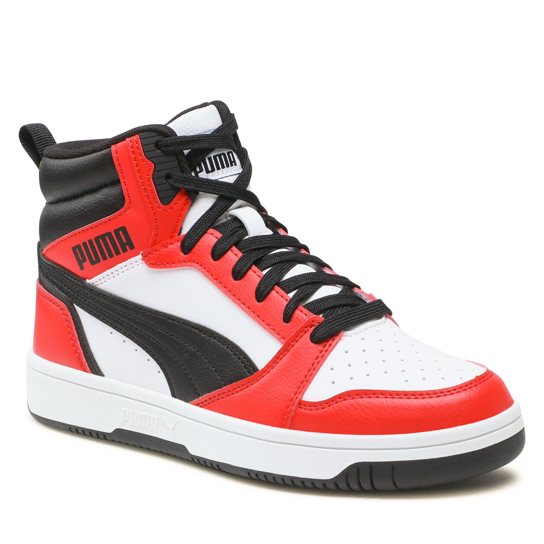 Puma Sportcipő Rebound V6 Mid Jr 393831 03 Fehér - Pepit.hu