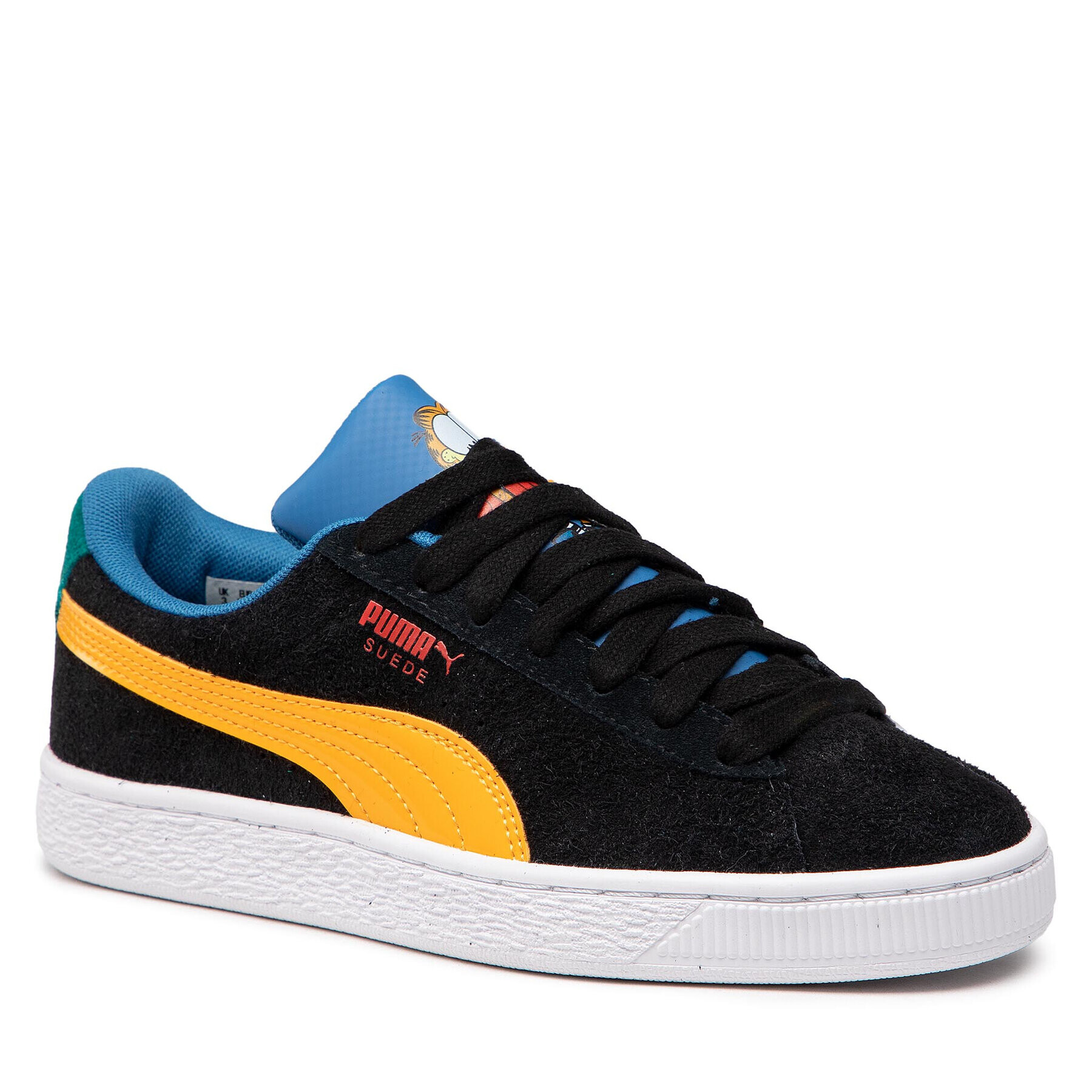 Puma Sportcipő Suede Garfield Jr 384553 01 Fekete - Pepit.hu