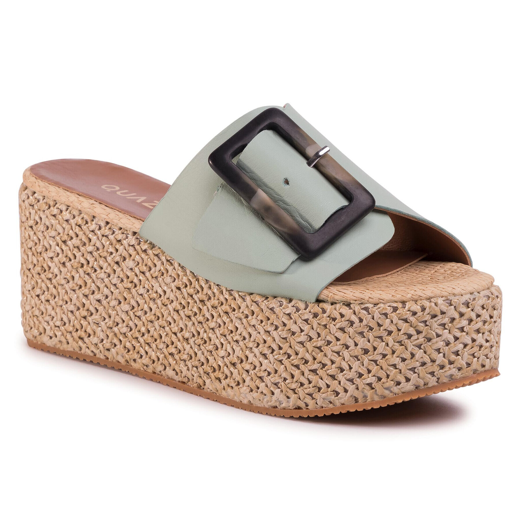 QUAZI Espadrilles QZ-58-04-000657 Zöld - Pepit.hu