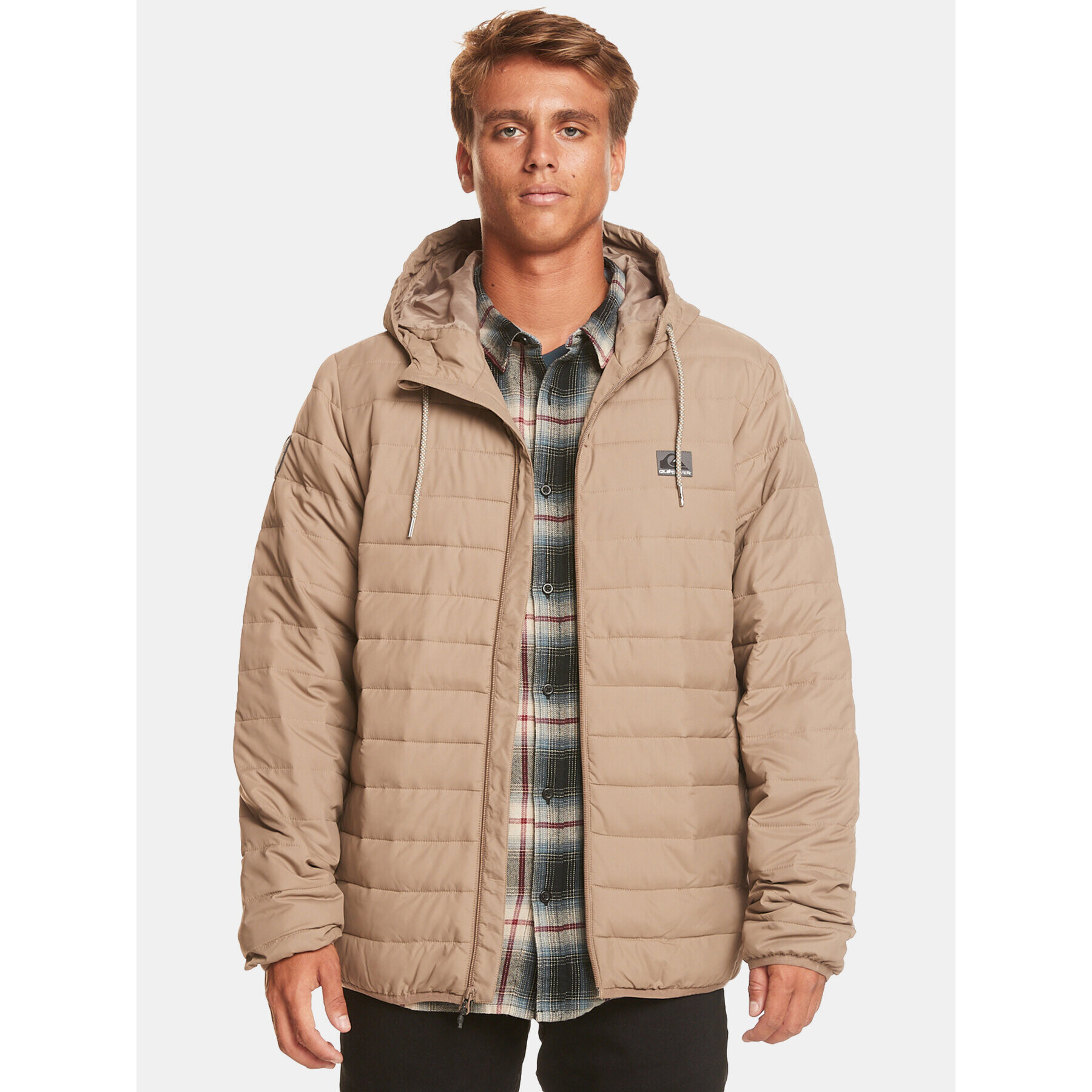 Quiksilver Átmeneti kabát Scaly Hood Jckt EQYJK04008 Bézs Regular Fit - Pepit.hu