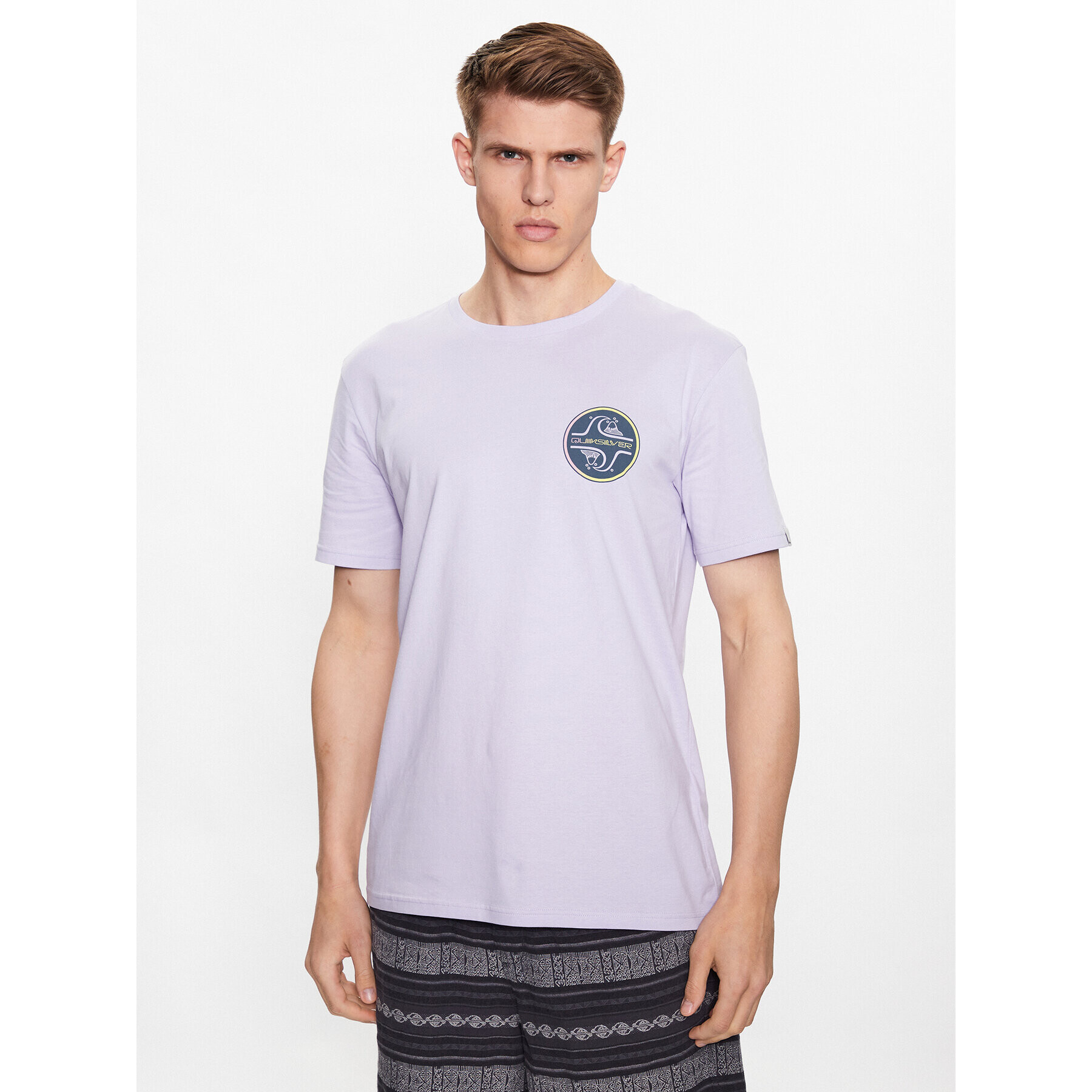 Quiksilver Póló Core Bubble EQYZT07232 Lila Regular Fit - Pepit.hu