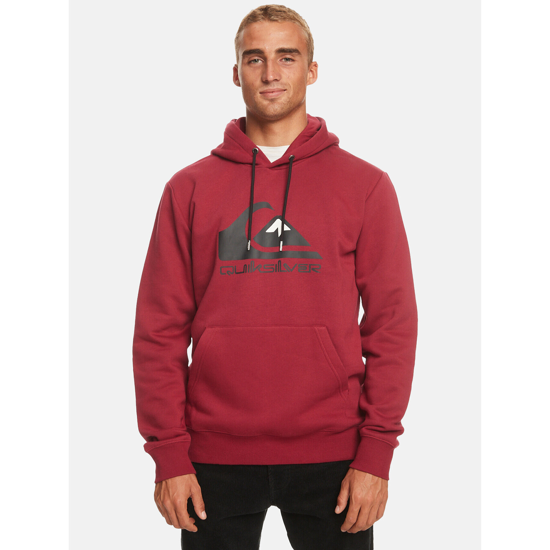 Quiksilver Pulóver Biglogo Otlr EQYFT04450 Piros Regular Fit - Pepit.hu