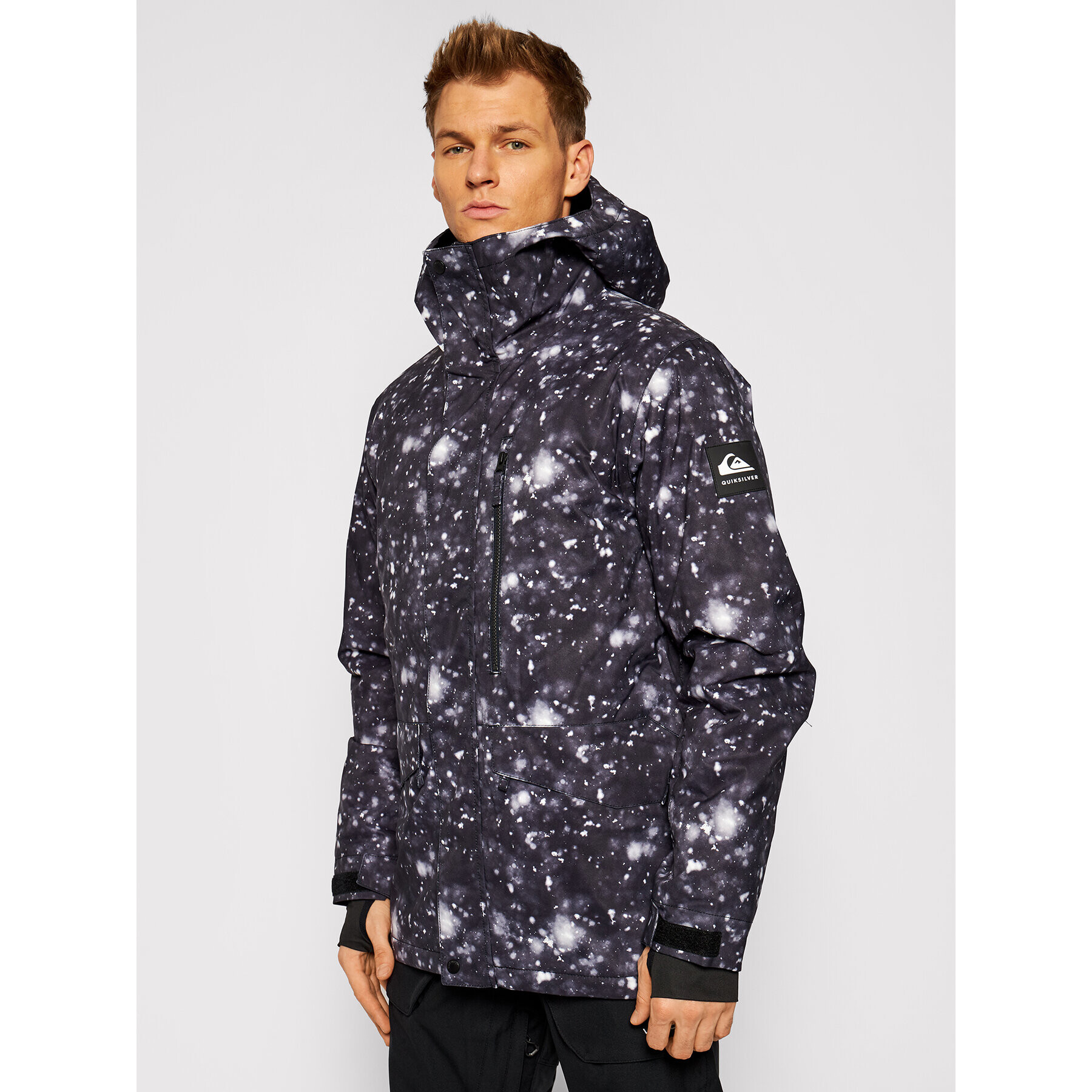 Quiksilver Sídzseki Mission Printed EQYTJ03267 Fekete Modern Fit - Pepit.hu