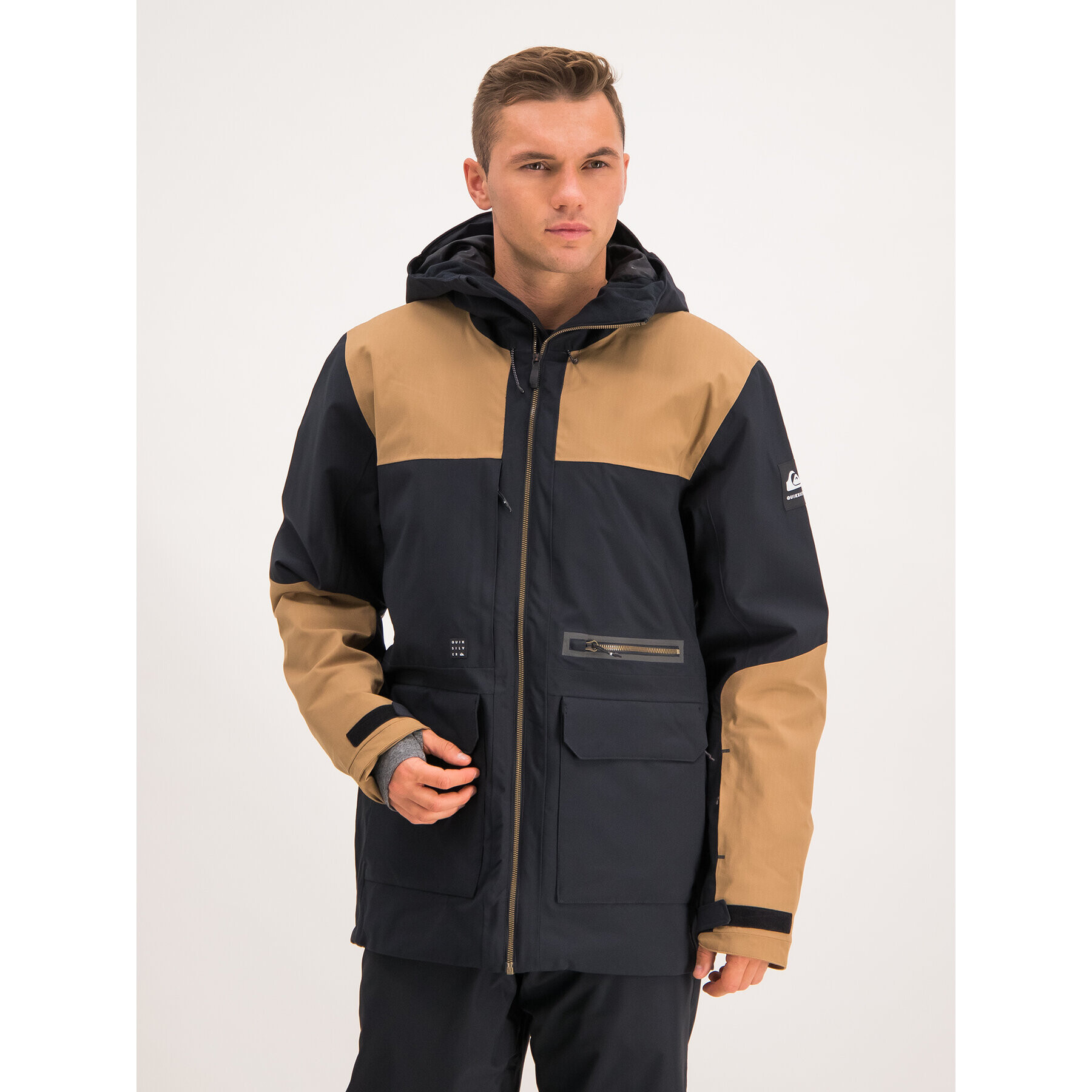 Quiksilver Snowboard kabát Arrow Wood EQYTJ03212 Fekete Modern Fit - Pepit.hu