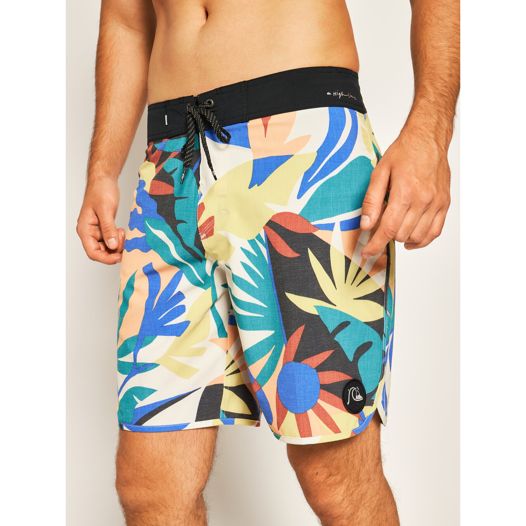 Quiksilver Úszónadrág Highline Tropical Flow 19 EQYBS04311 Színes Regular Fit - Pepit.hu