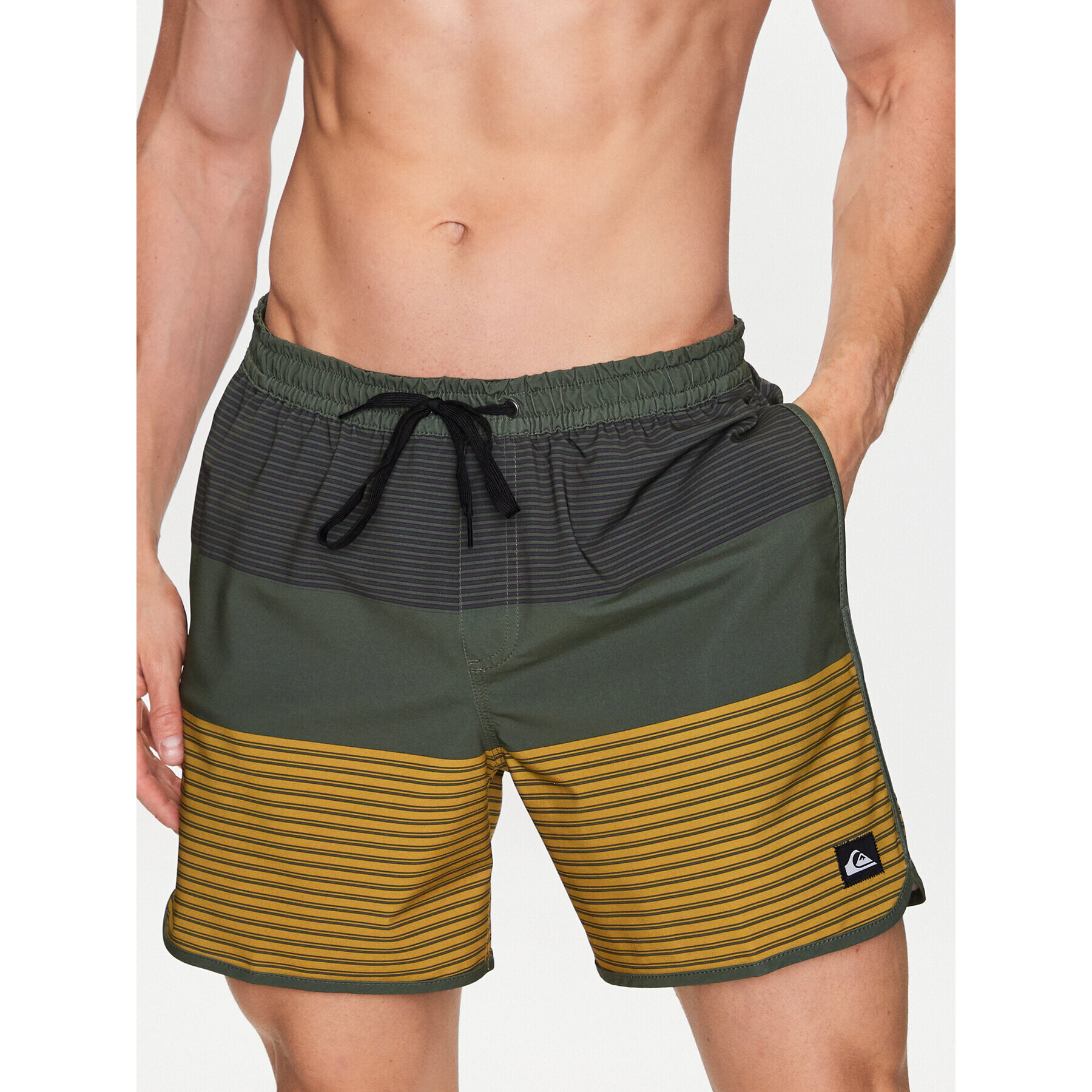 Quiksilver Úszónadrág Tijuana EQYJV04012 Zöld Regular Fit - Pepit.hu