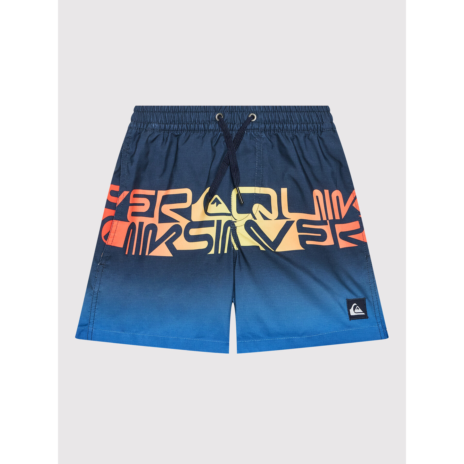 Quiksilver Úszónadrág Word block 14" EQBJV03403 Sötétkék Regular Fit - Pepit.hu