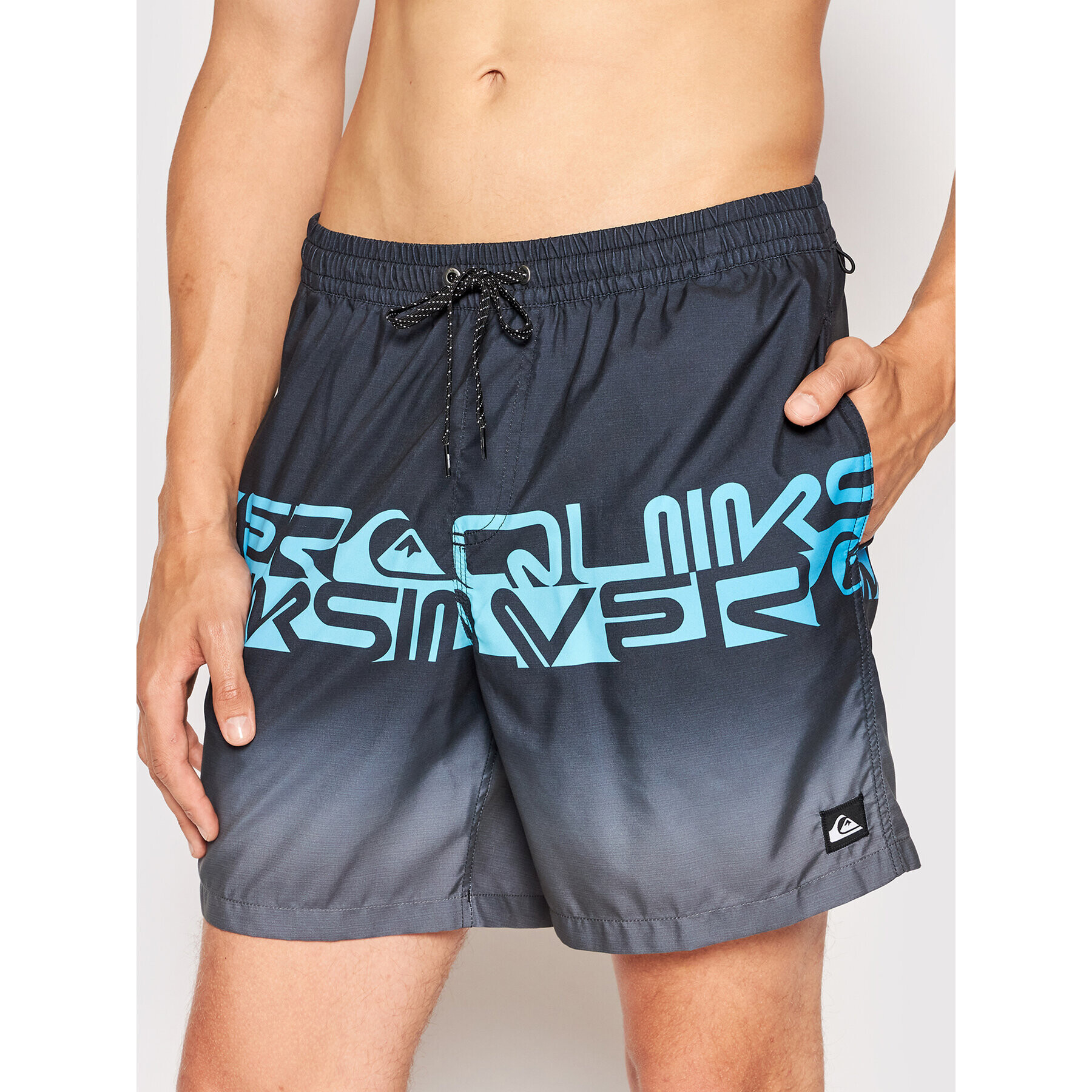 Quiksilver Úszónadrág Word Block EQYJV03859 Fekete Regular Fit - Pepit.hu