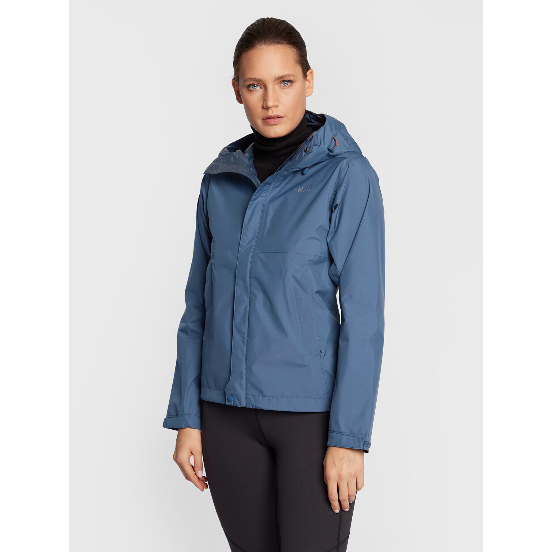 Rab Esőkabát Downpour Eco QWG-83-BES-10 Sötétkék Regular Fit - Pepit.hu