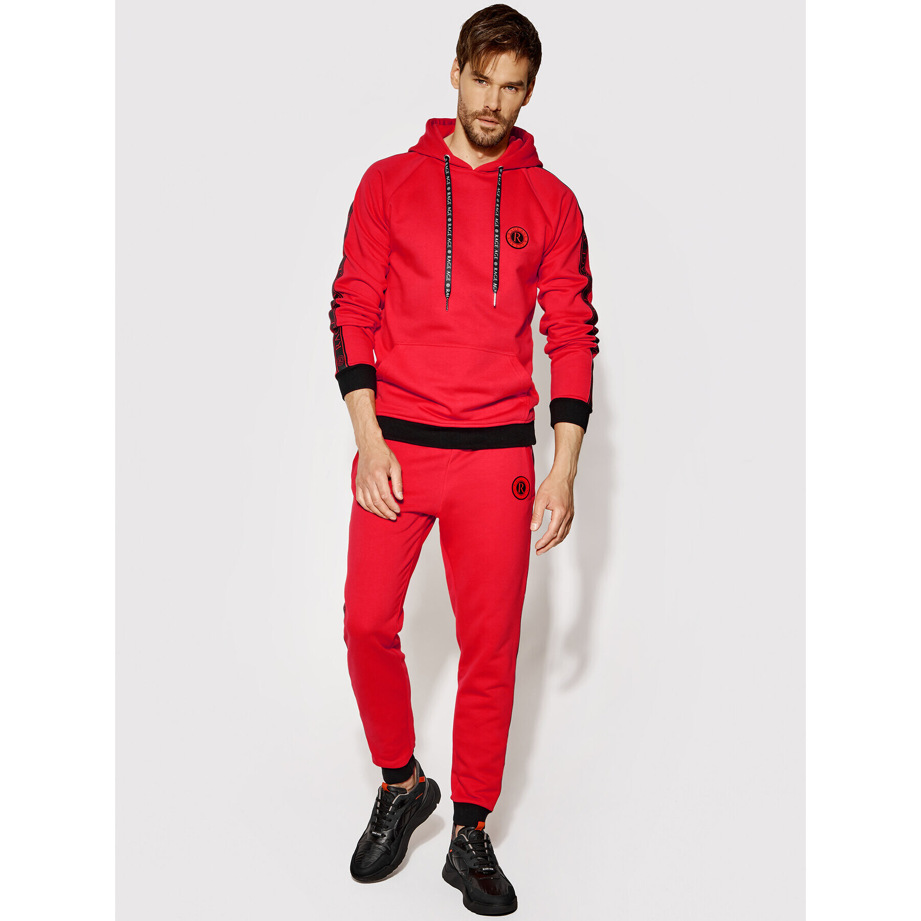 Rage Age Melegítő Harrier Zip 2 Piros Slim Fit - Pepit.hu