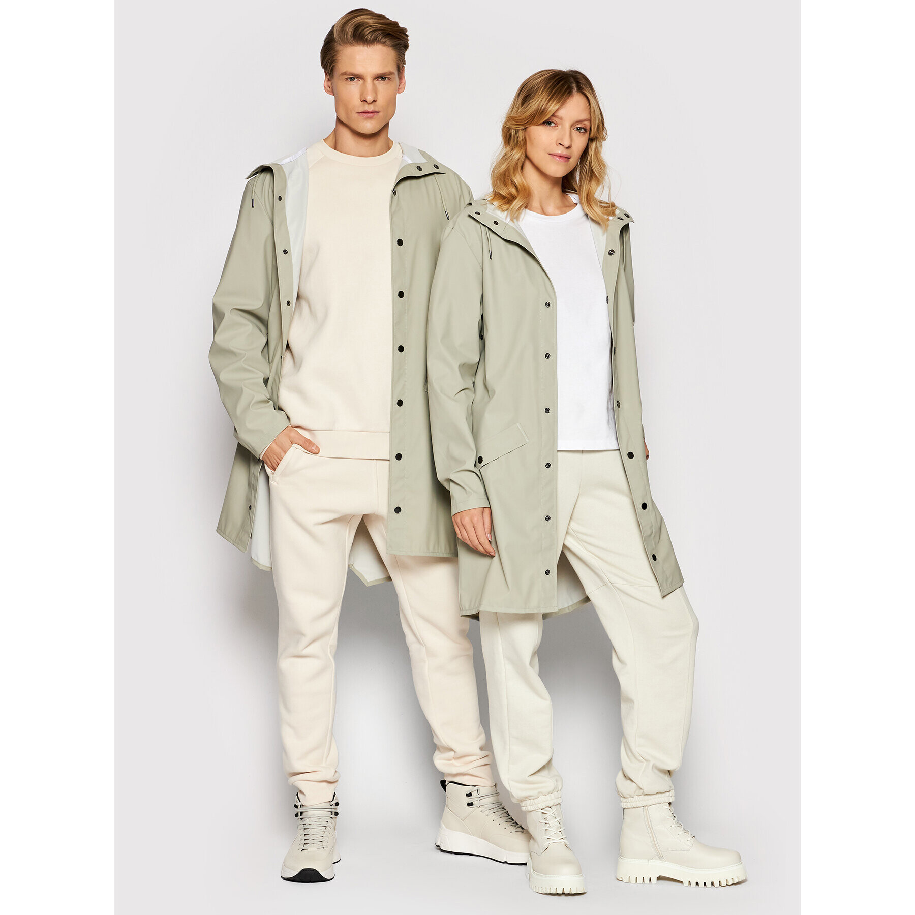 Rains Esőkabát Unisex 12020 Szürke Regular Fit - Pepit.hu