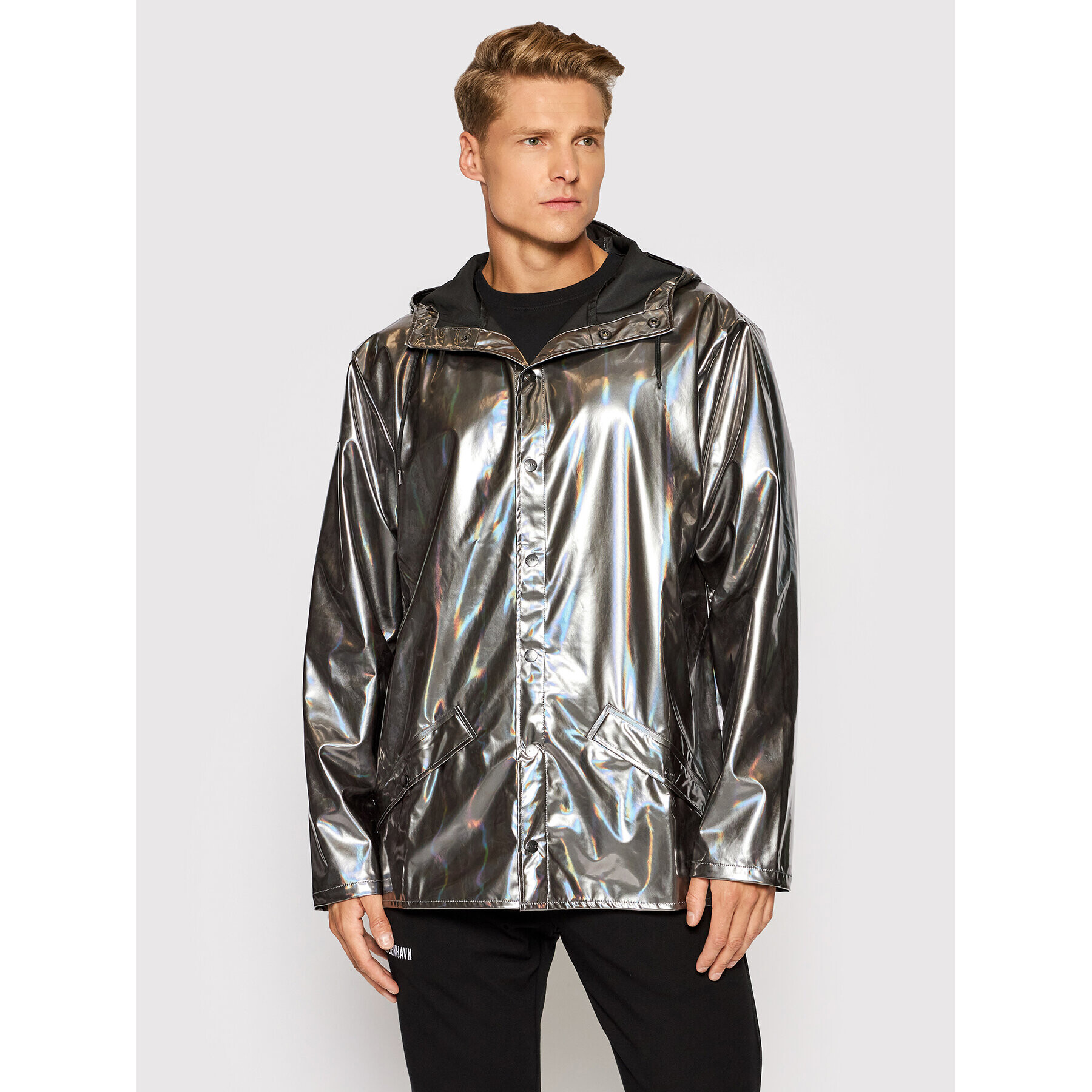 Rains Esőkabát Unisex 1801 Ezüst Regular Fit - Pepit.hu