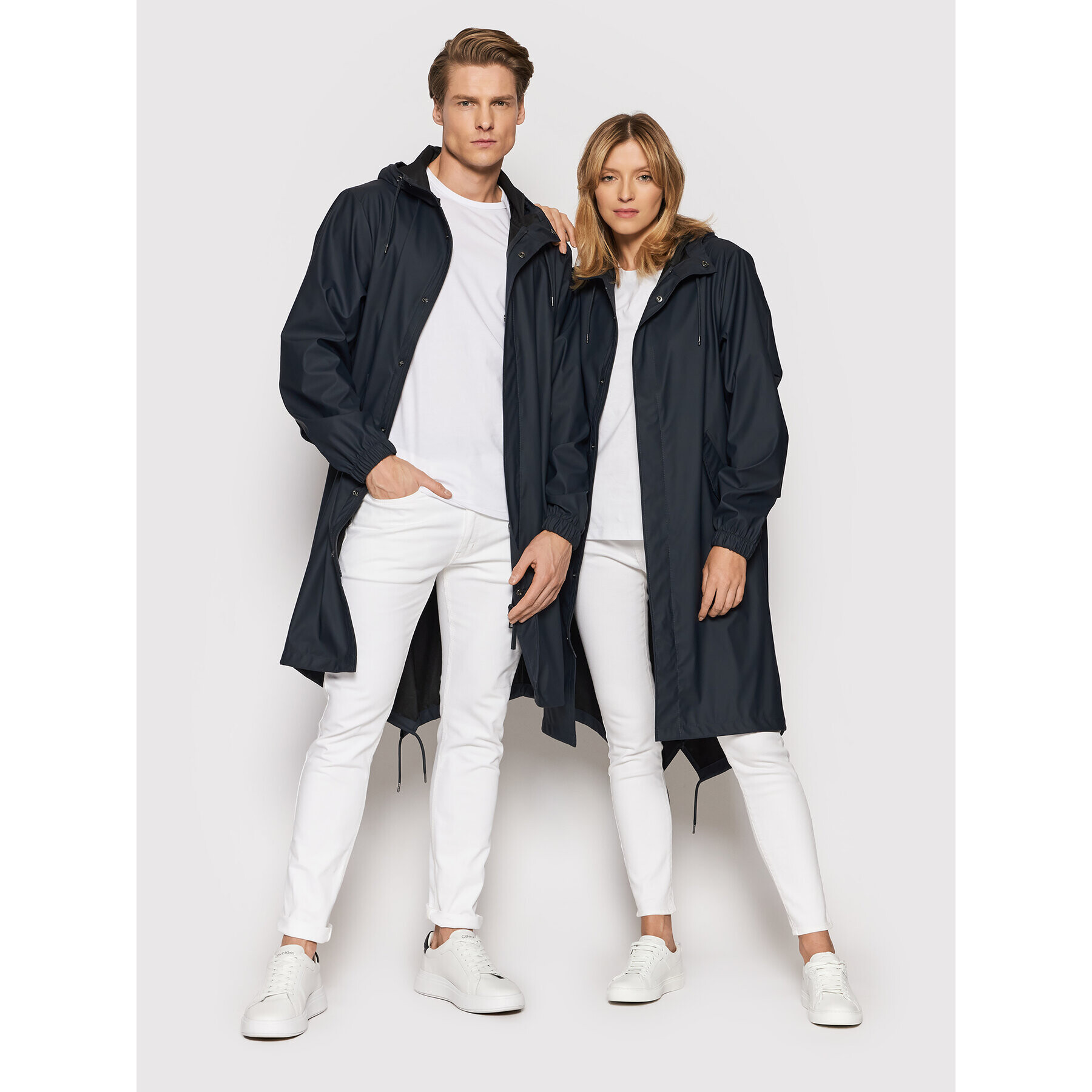 Rains Esőkabát Unisex 18140 Sötétkék Regular Fit - Pepit.hu