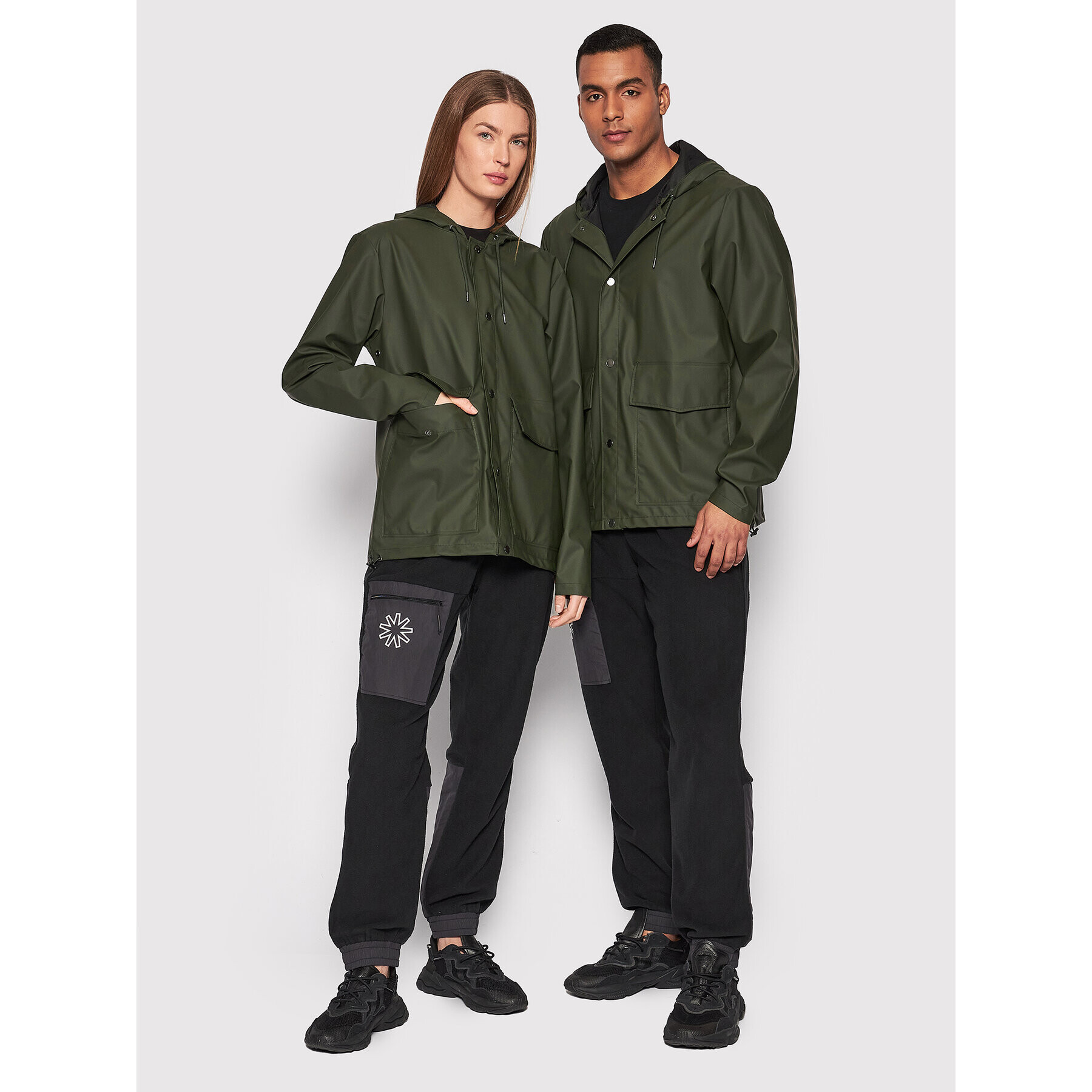 Rains Esőkabát Unisex 18260 Zöld Regular Fit - Pepit.hu