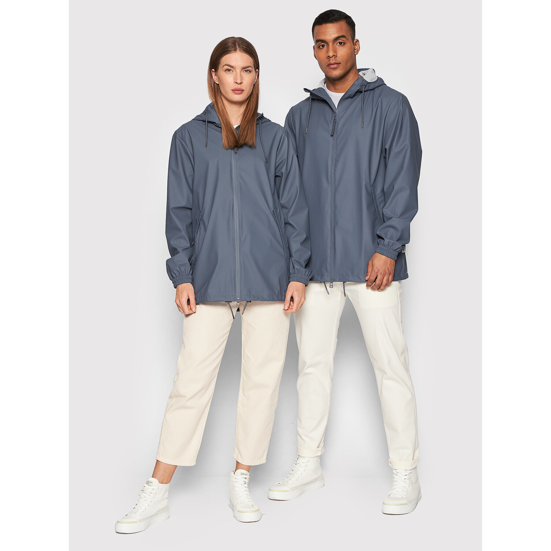 Rains Esőkabát Unisex 18370 Szürke Regular Fit - Pepit.hu