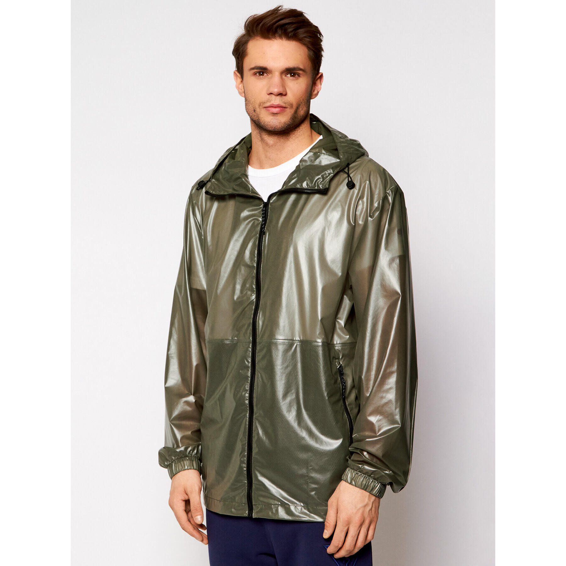 Rains Esőkabát Unisex 1843 Zöld Casual Fit - Pepit.hu