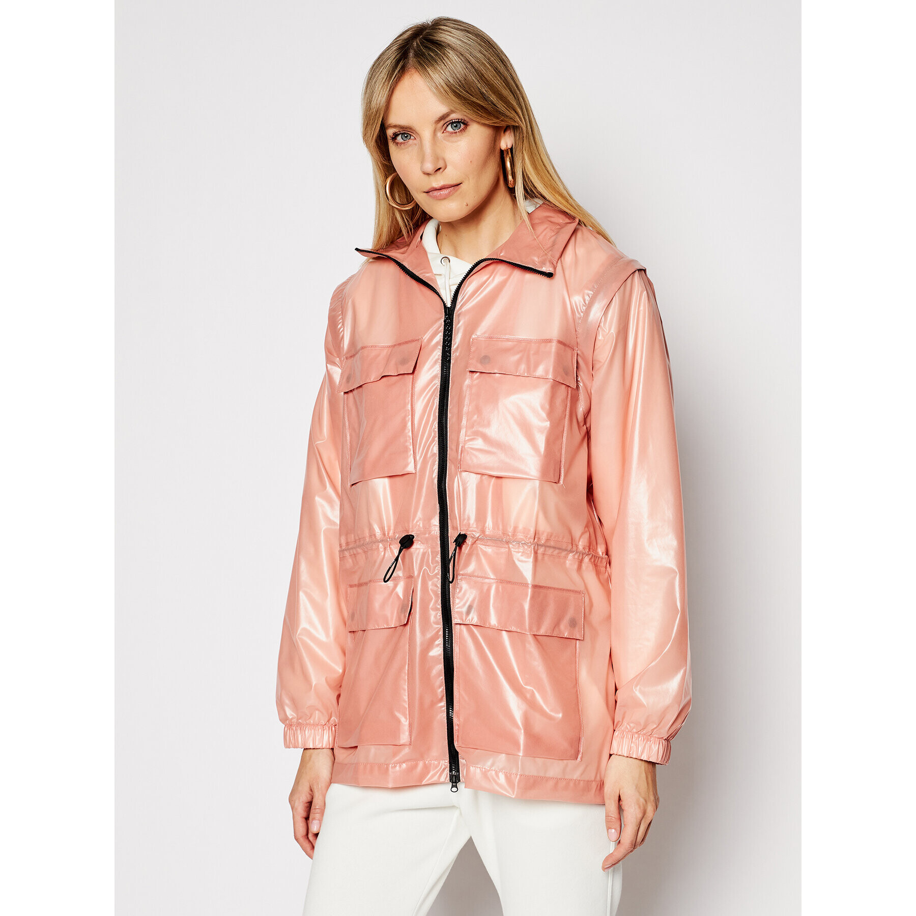 Rains Esőkabát Unisex 1846 Rózsaszín Regular Fit - Pepit.hu