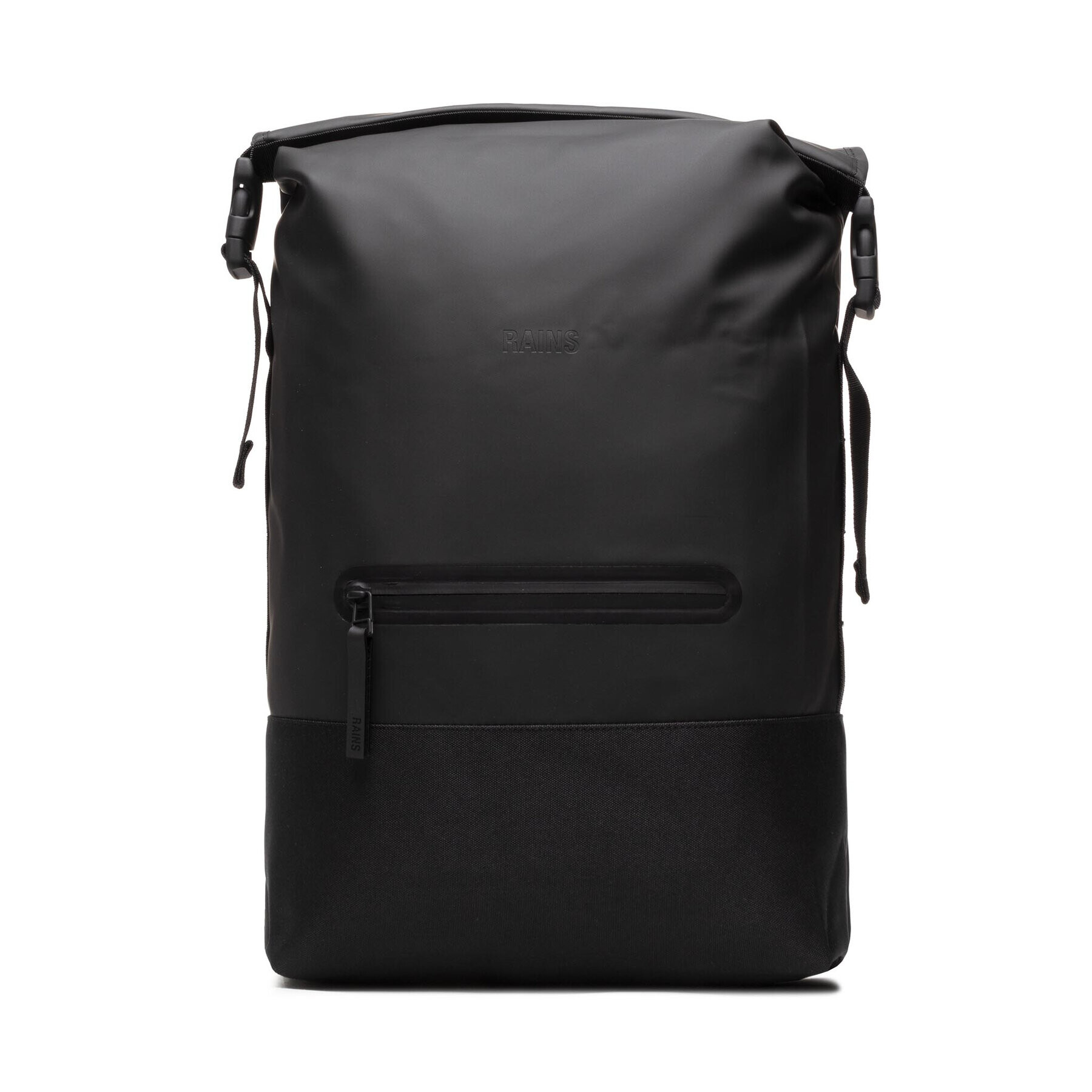 Rains Hátizsák Buckle Rolltop Rucksack 13720 Fekete - Pepit.hu