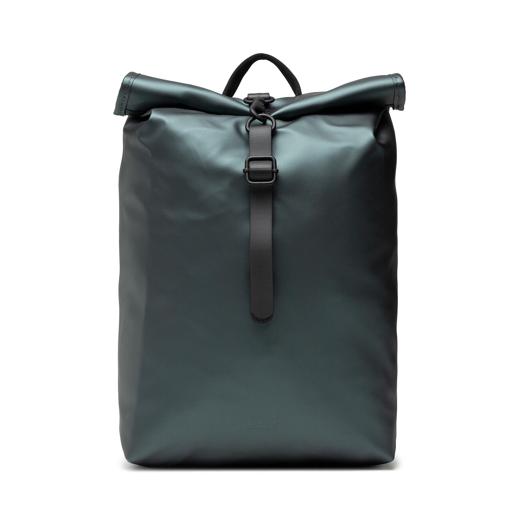 Rains Hátizsák Rolltop Rucksack Mini 13610 Zöld - Pepit.hu