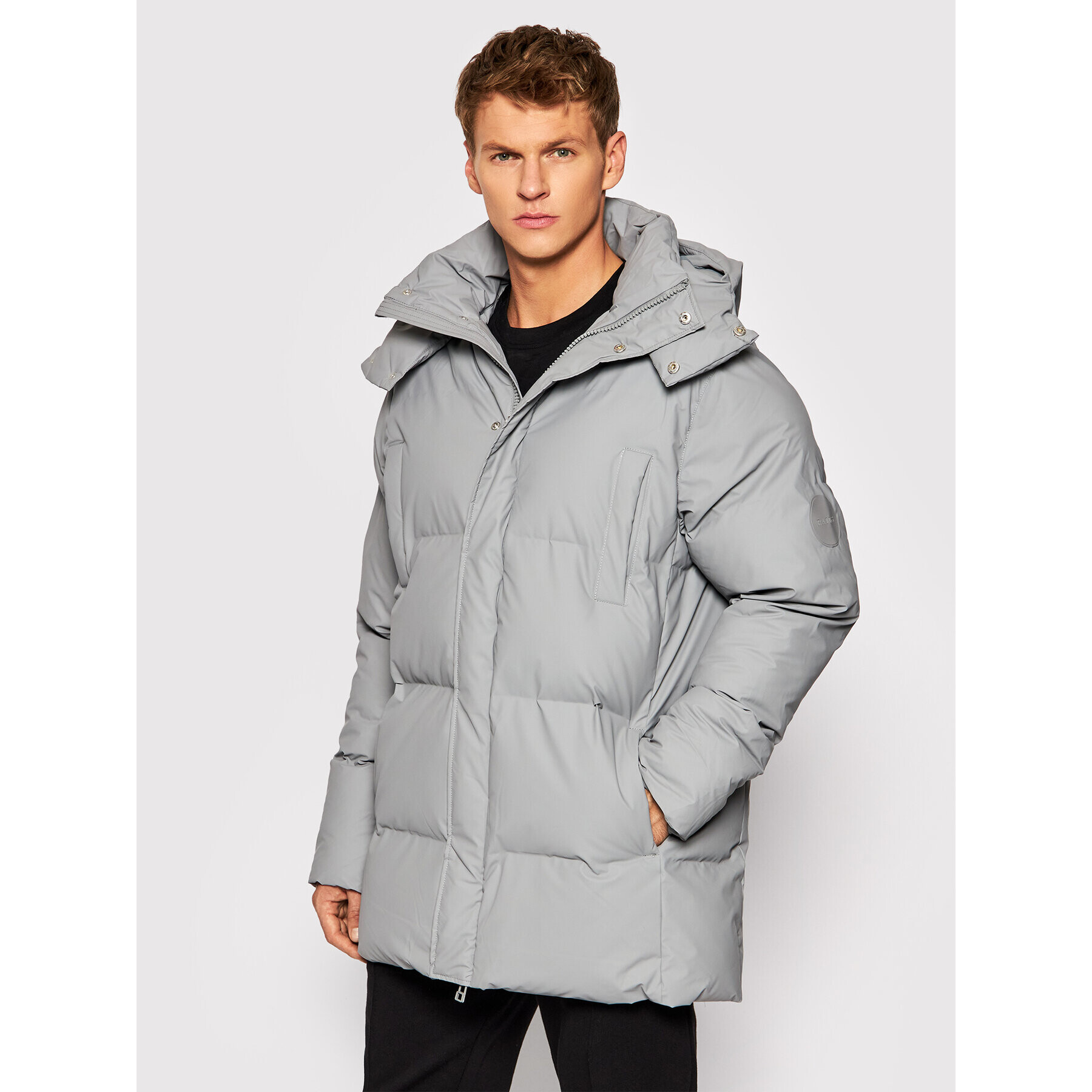 Rains Pehelykabát Unisex 1527 Szürke Regular Fit - Pepit.hu