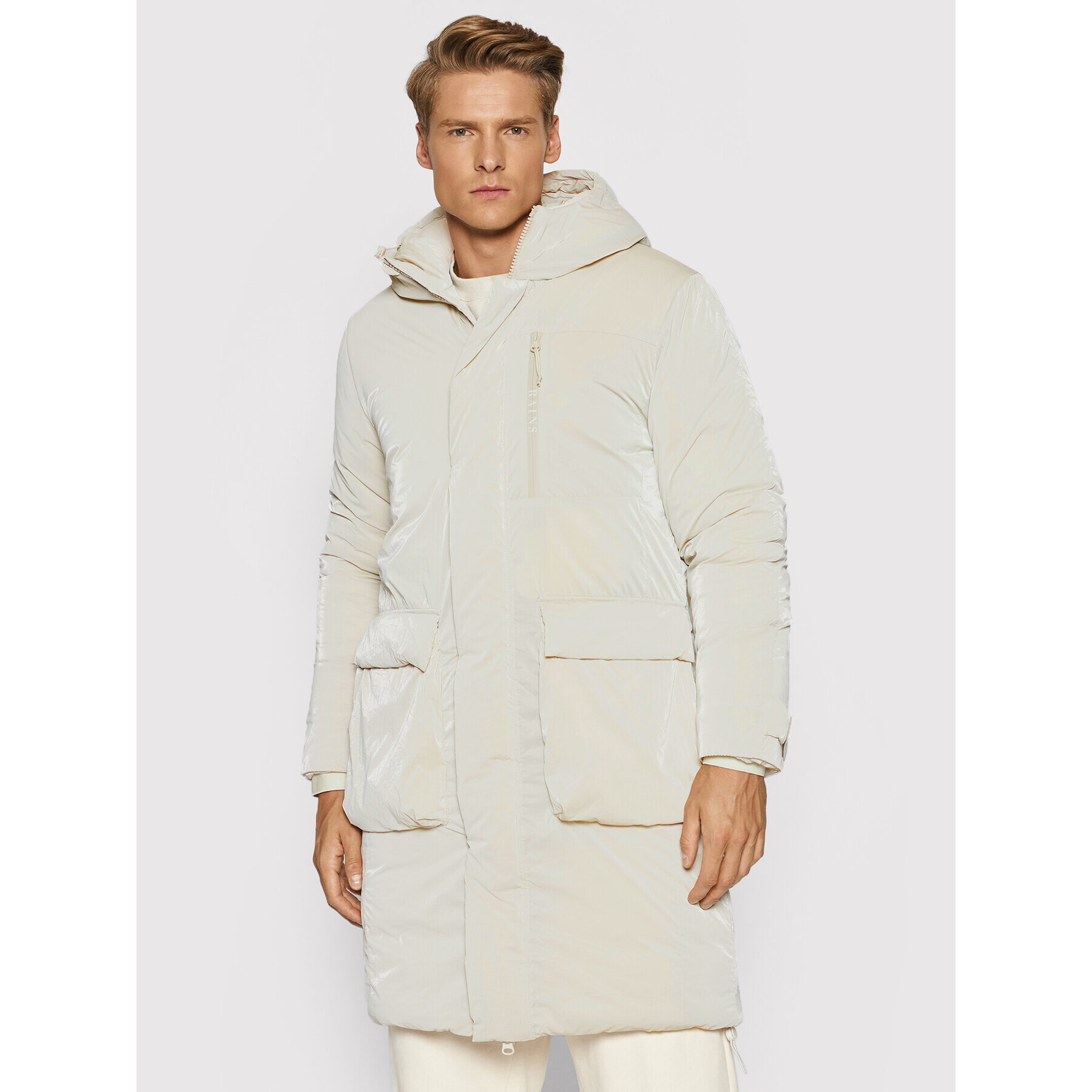 Rains Pehelykabát Unisex 1540 Szürke Regular Fit - Pepit.hu