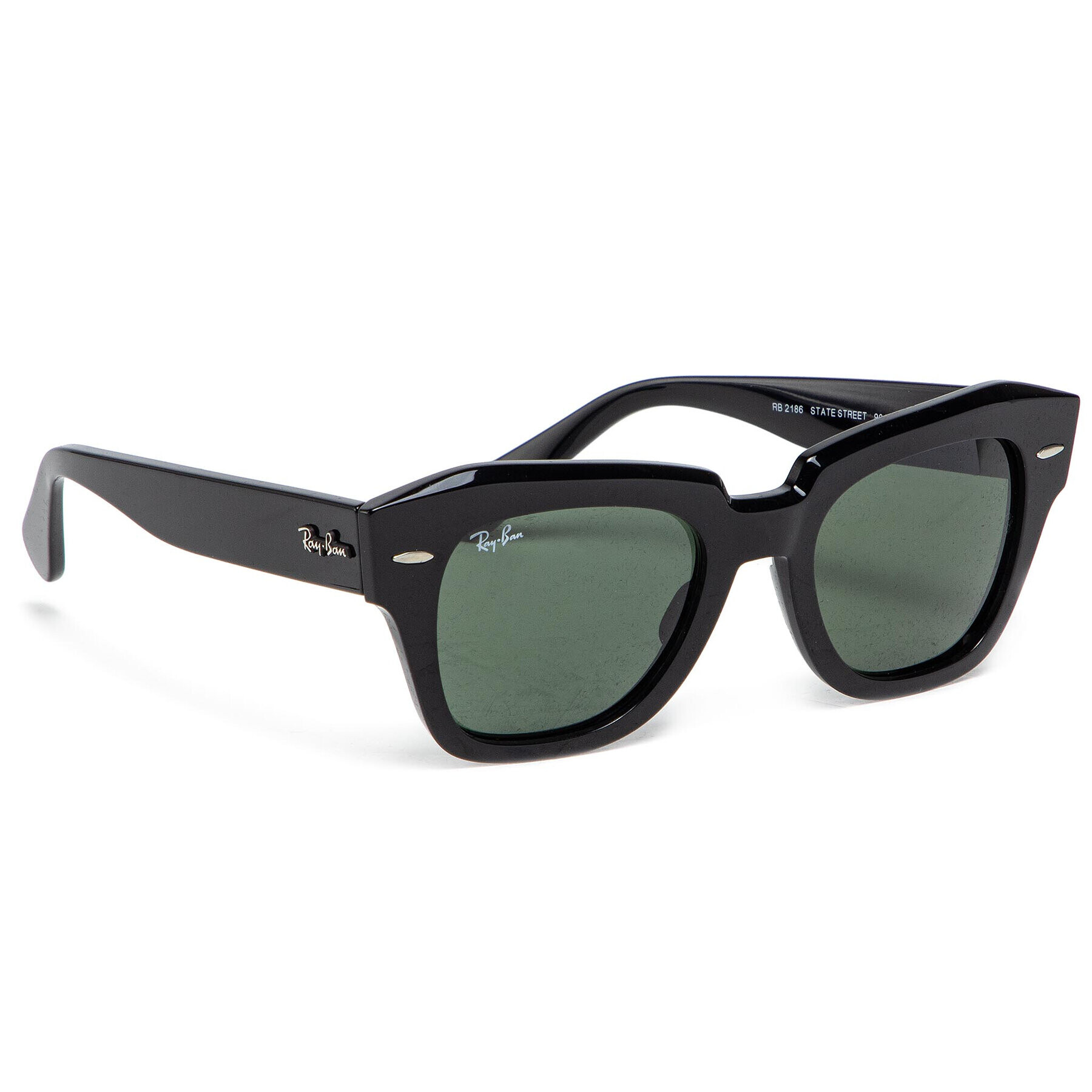 Ray-Ban Napszemüveg State Street 0RB2186 901/31 Fekete - Pepit.hu