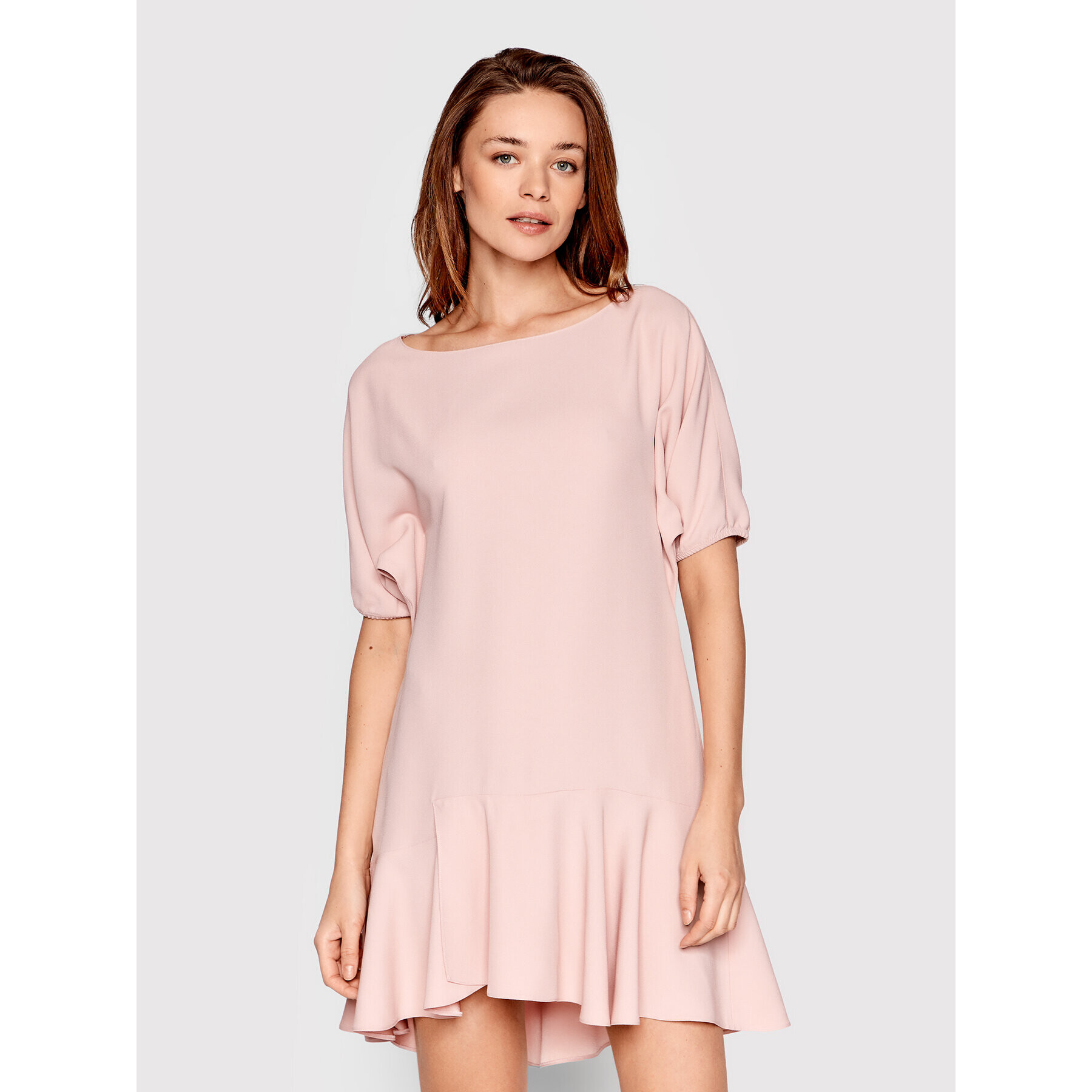 Red Valentino Hétköznapi ruha XR3VADG0 Rózsaszín Loose Fit - Pepit.hu