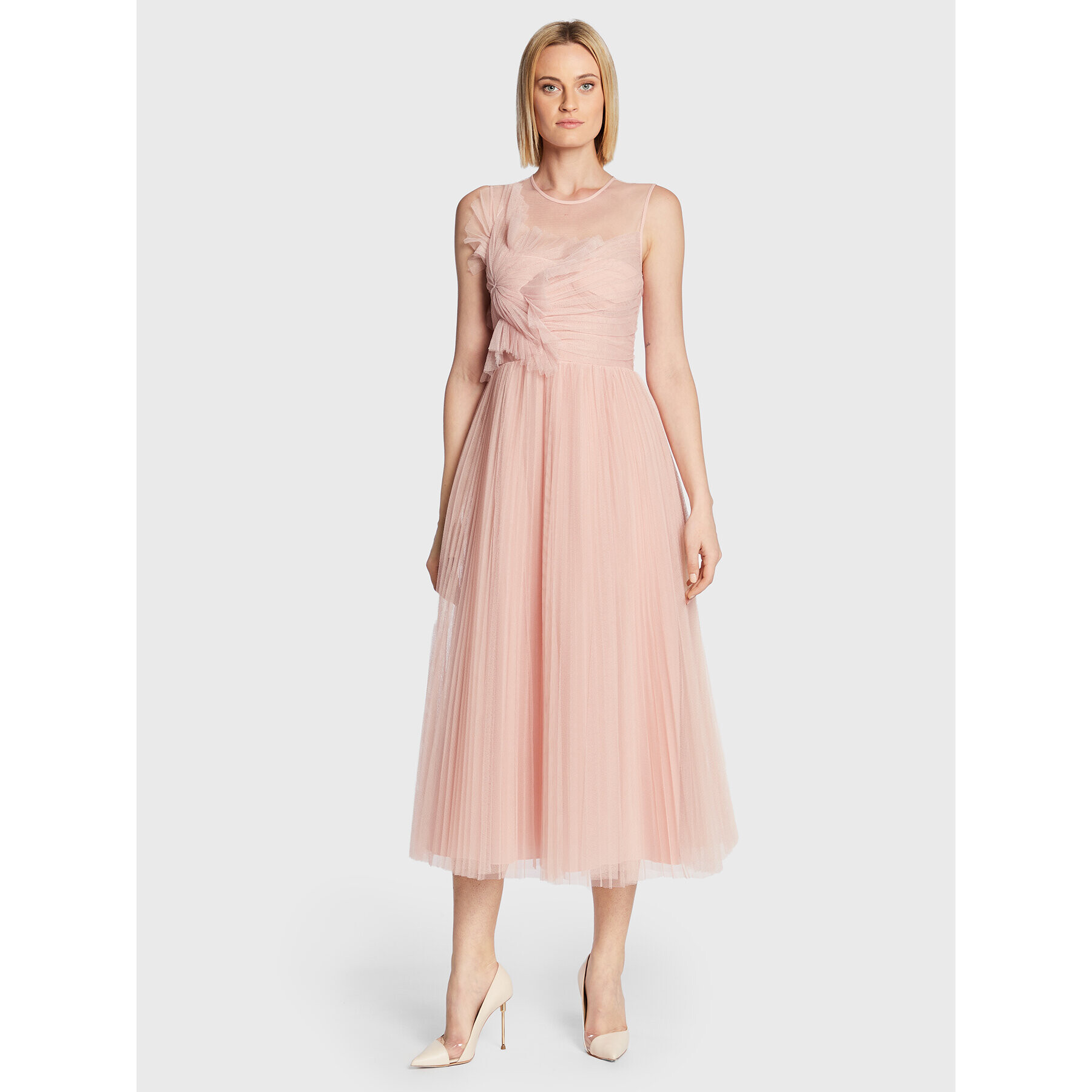 Red Valentino Koktélruha 1R3VA22L6LB Rózsaszín Regular Fit - Pepit.hu