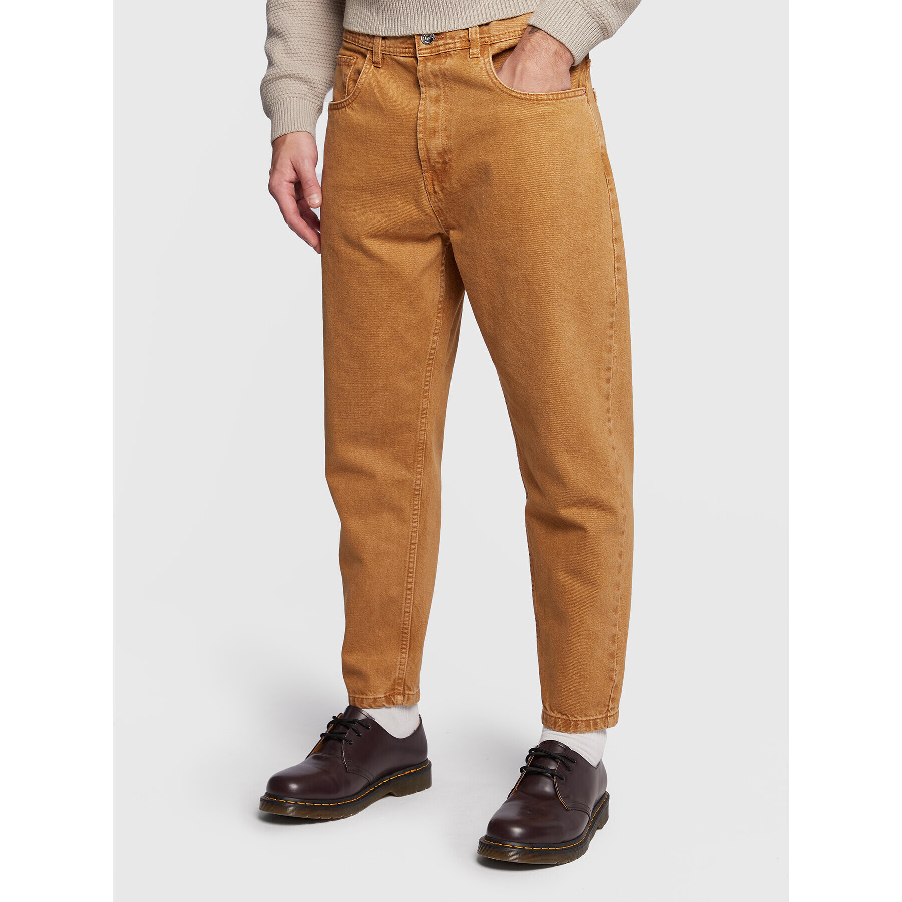 Redefined Rebel Farmer Como 217109 Barna Regular Fit - Pepit.hu