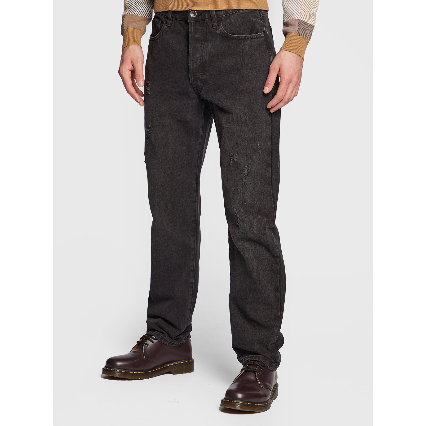 Redefined Rebel Farmer Rome 217093 Fekete Regular Fit - Pepit.hu