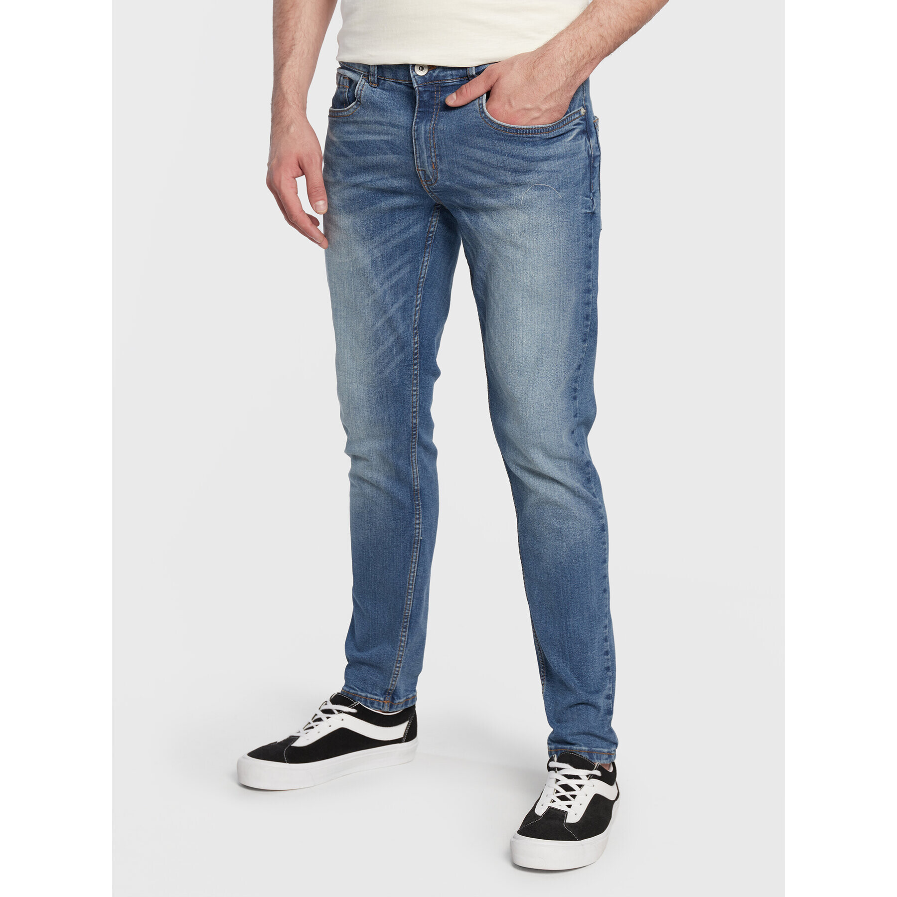 Redefined Rebel Farmer Stockholm 217134 Kék Slim Fit - Pepit.hu