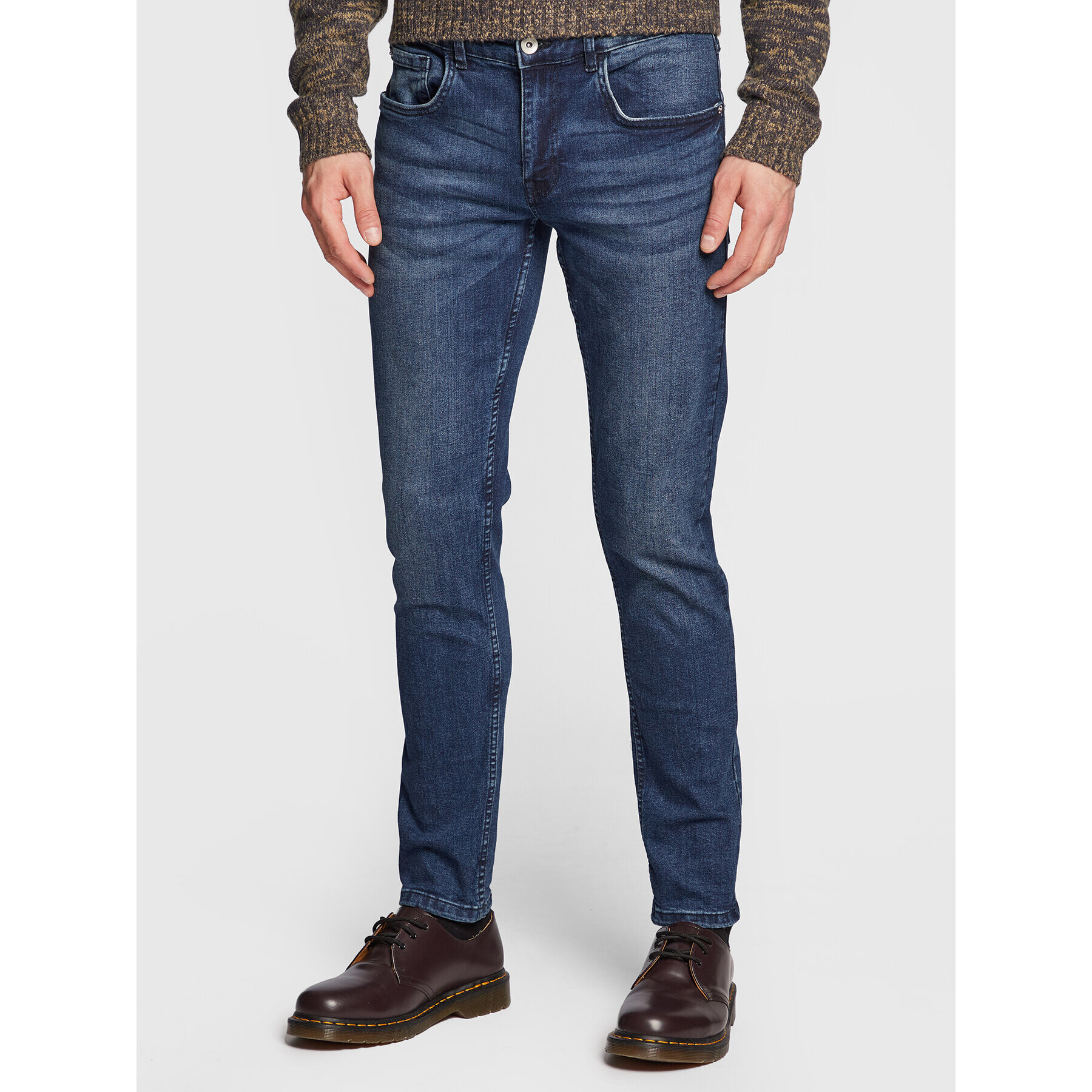 Redefined Rebel Farmer Stockholm 217135 Sötétkék Slim Fit - Pepit.hu